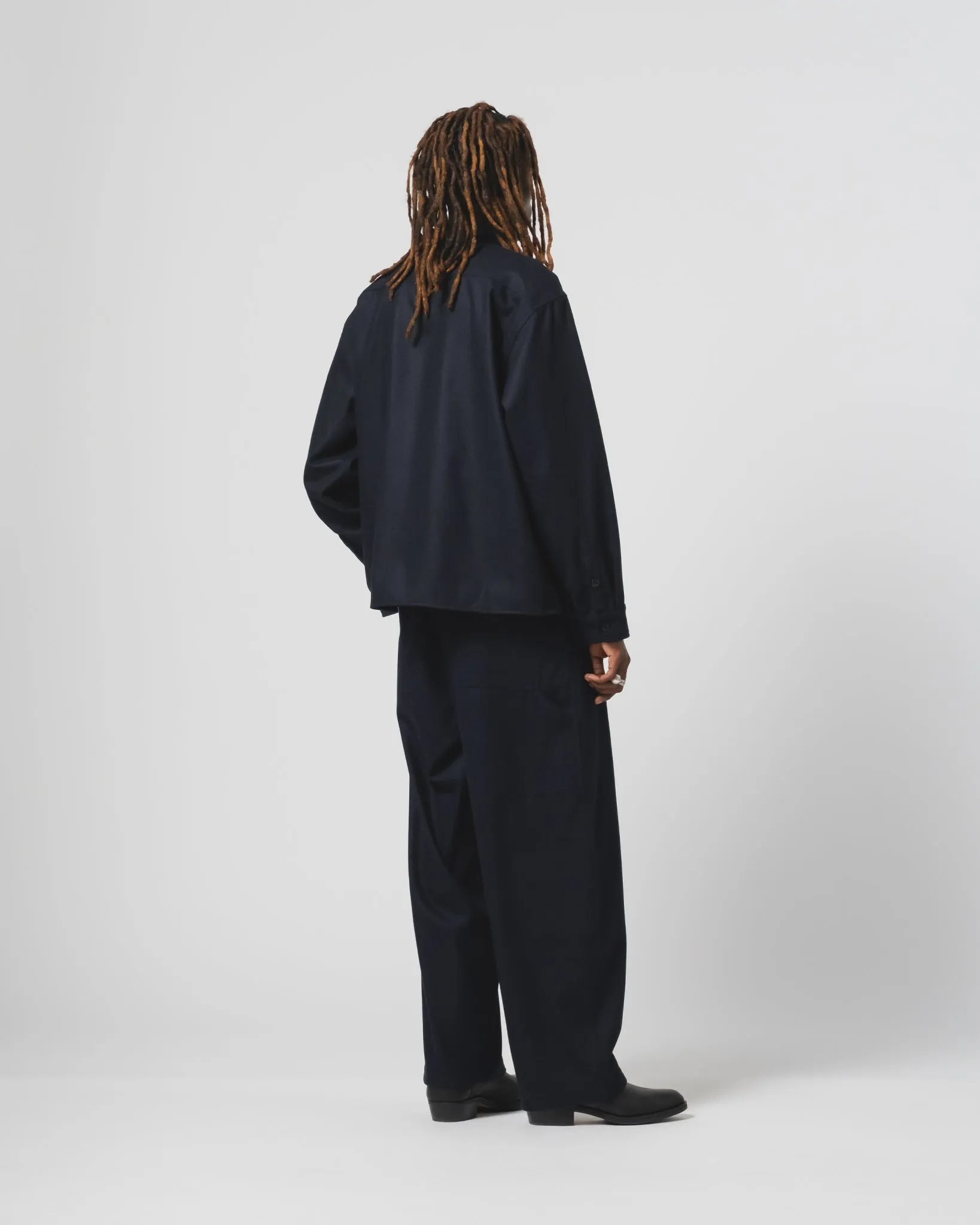 Ambassador Pant Cashart Wool Inkt SustainableManufacturing Layer-Friendly Fit