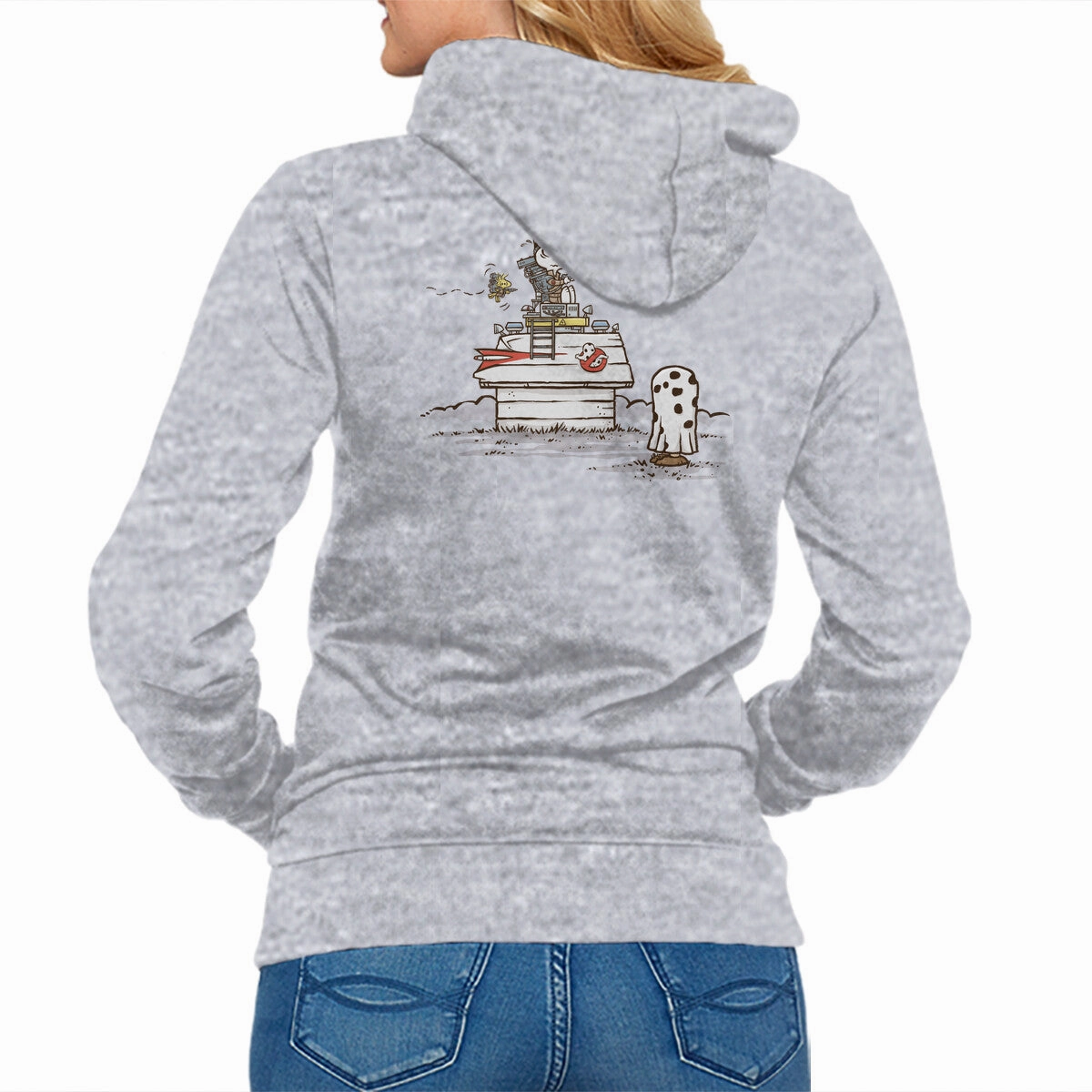 A Little Afraid Of That Ghost Printed Detail