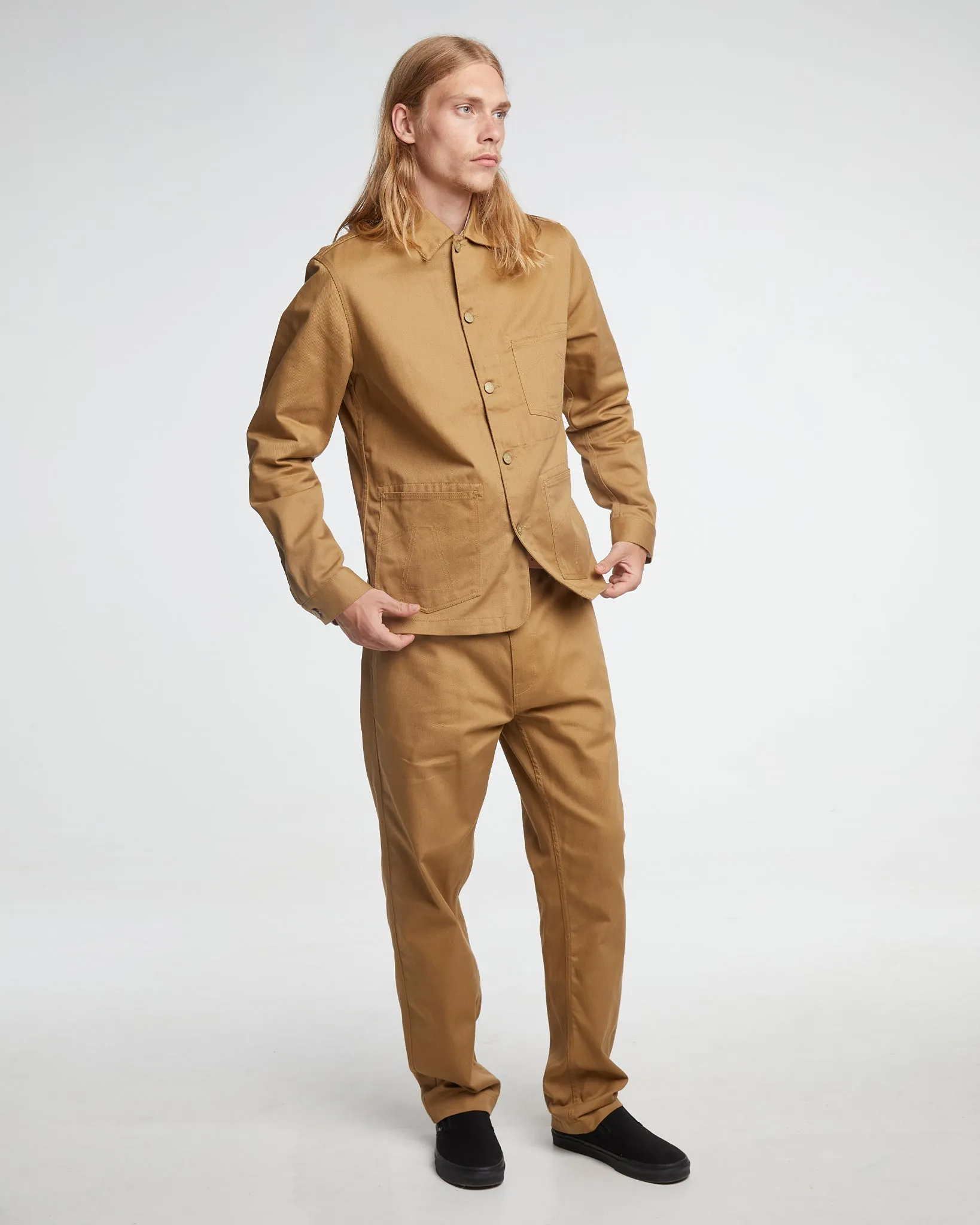 Outdoor Activity SeamlessPocketDesign Service Chino Garage Cotton Sand