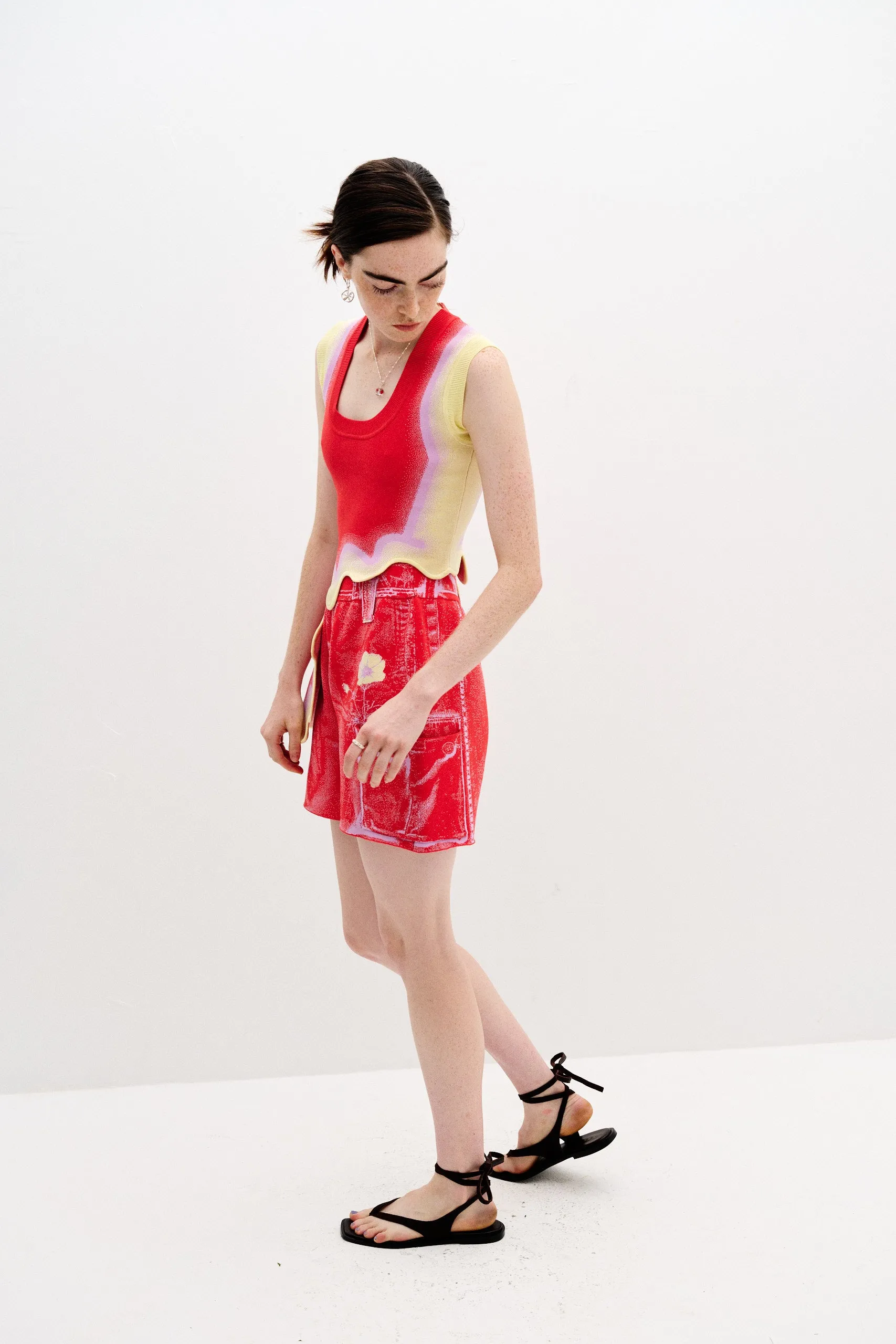 Tear Resistant KERRY WAVY TANK TOP