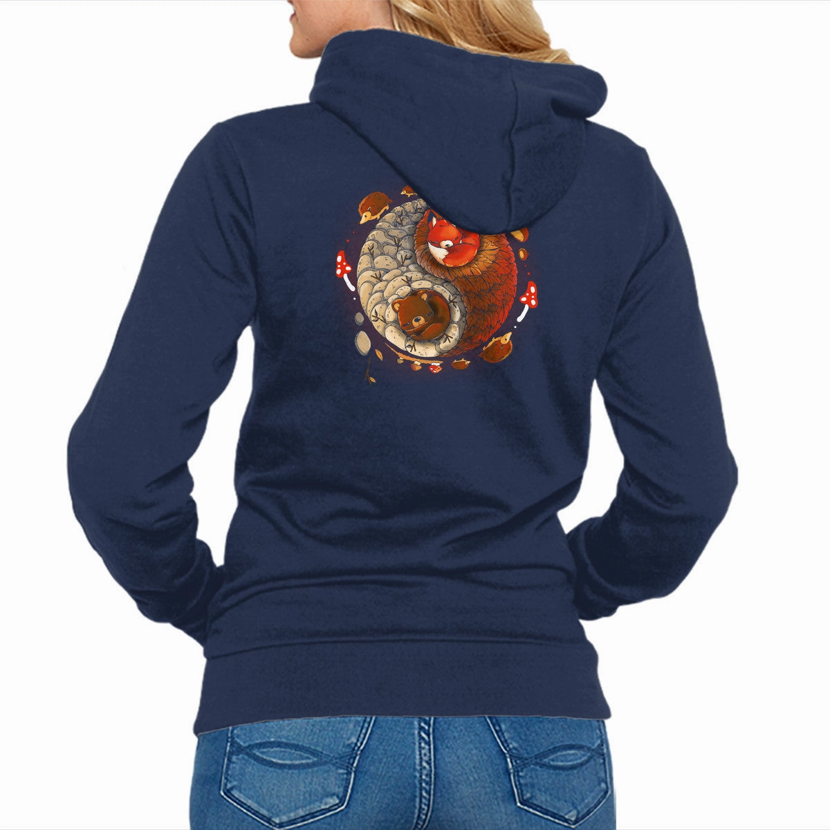 Fashionable Hoodie Autumnal