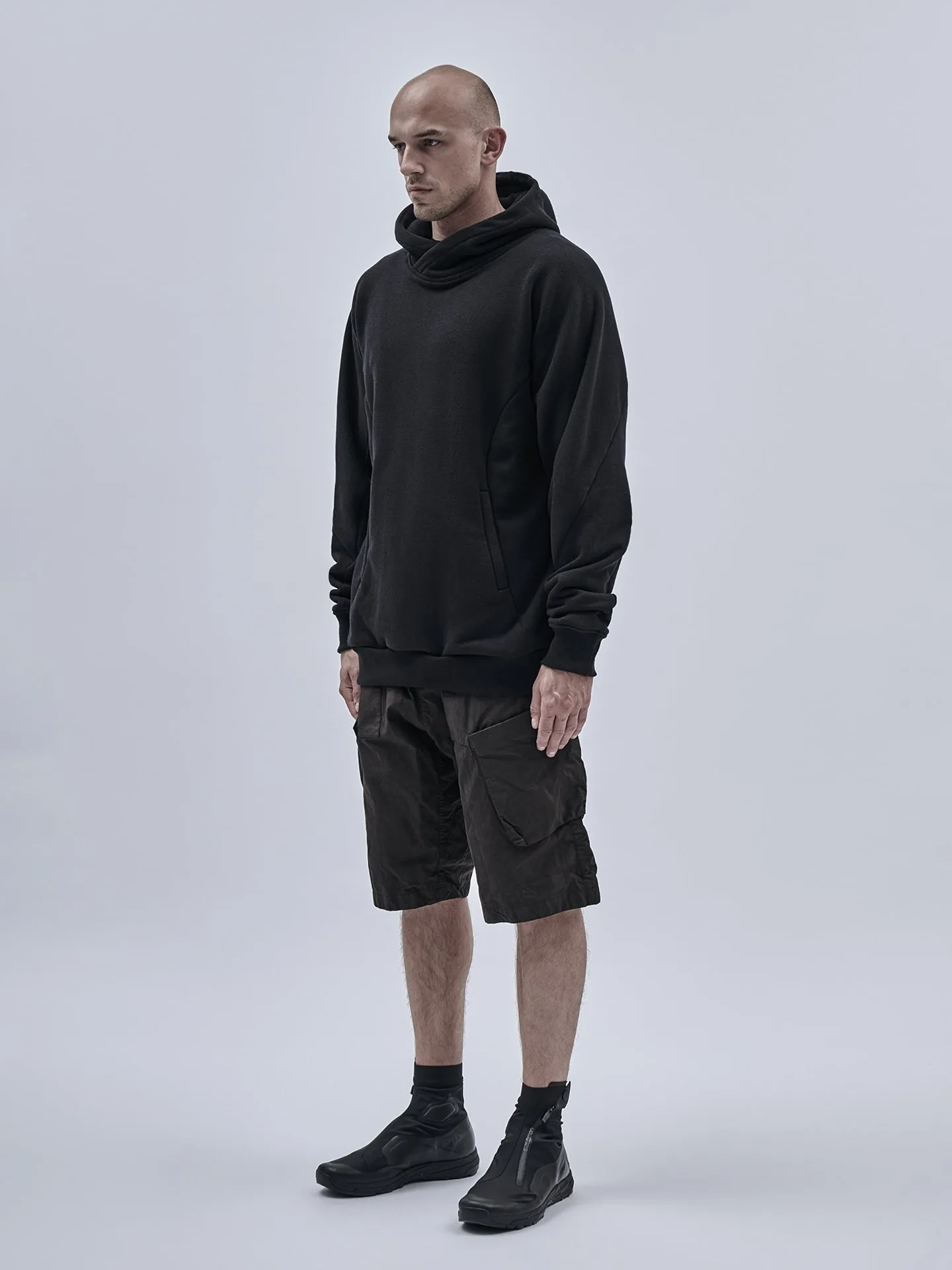 Fresh Relaxed Beach Style ehitu hoodie black