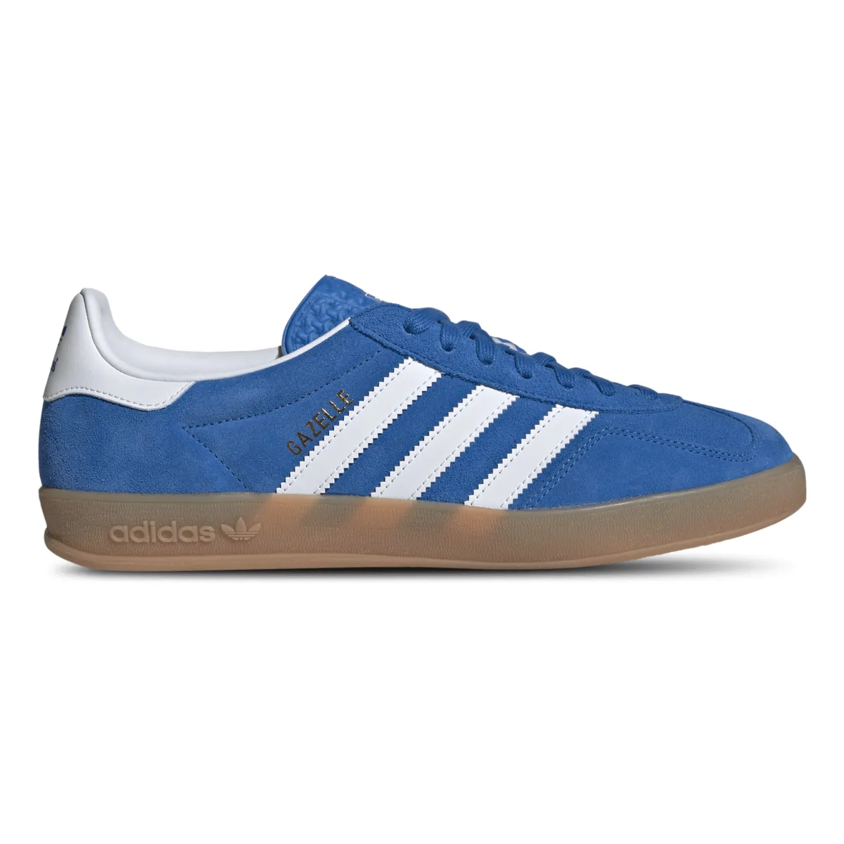 Comfortable Arch Smooth Landing Adidas Men's Gazelle Indoor Blue Bird/Cloud White/Gum