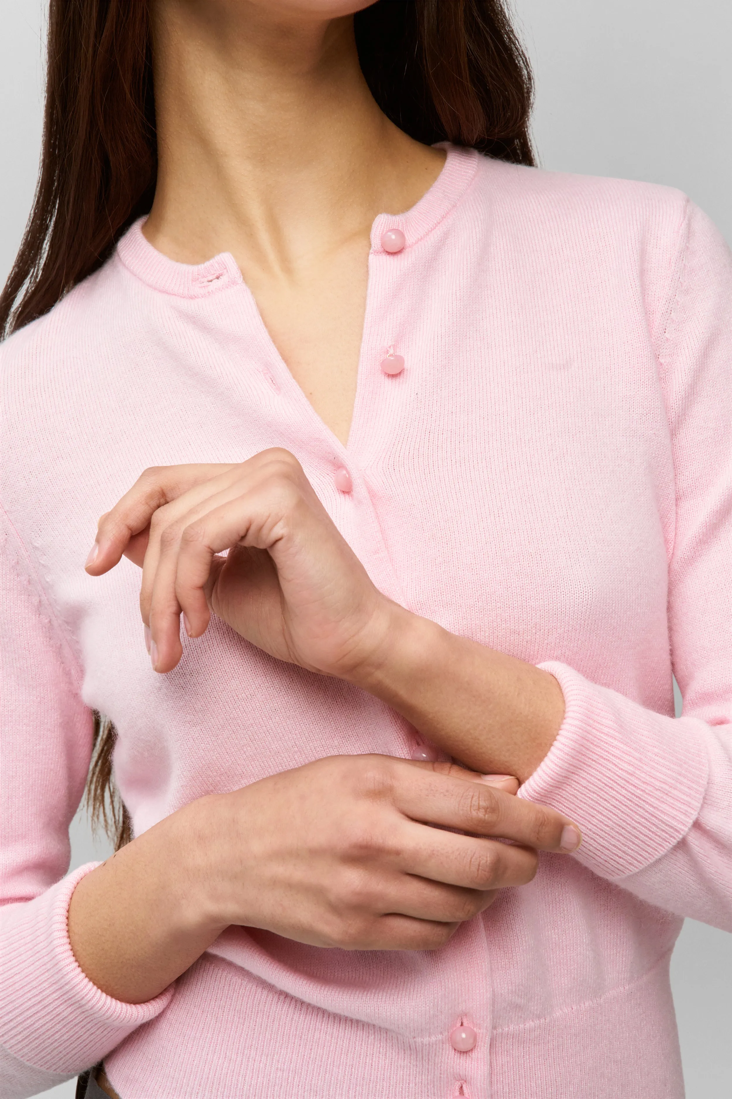 Emelie Wool Cardigan Snuggly Knit Cozy Essential