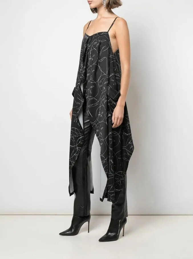 Beach Outfit Minimalist Wear HACULLA ALL OVER TOP BLACK