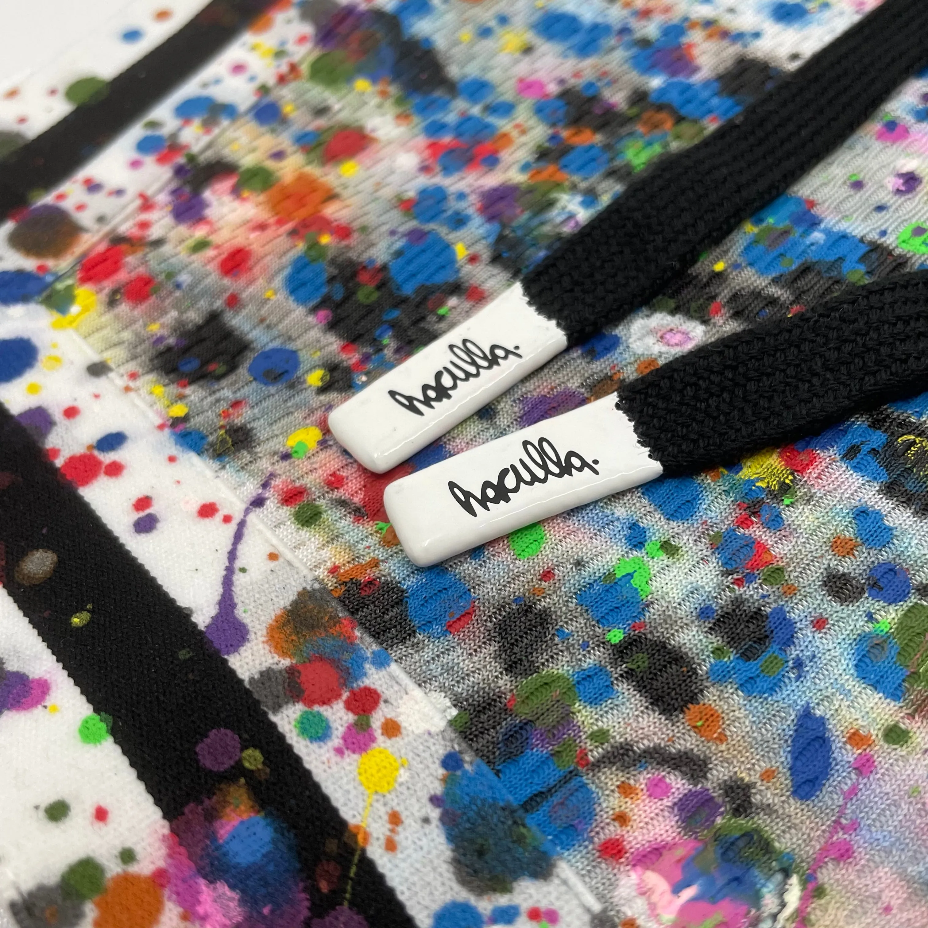 Gusseted Crotch Weekend Comfort SMOTHERED IN PAINT BASKETBALL SHORT