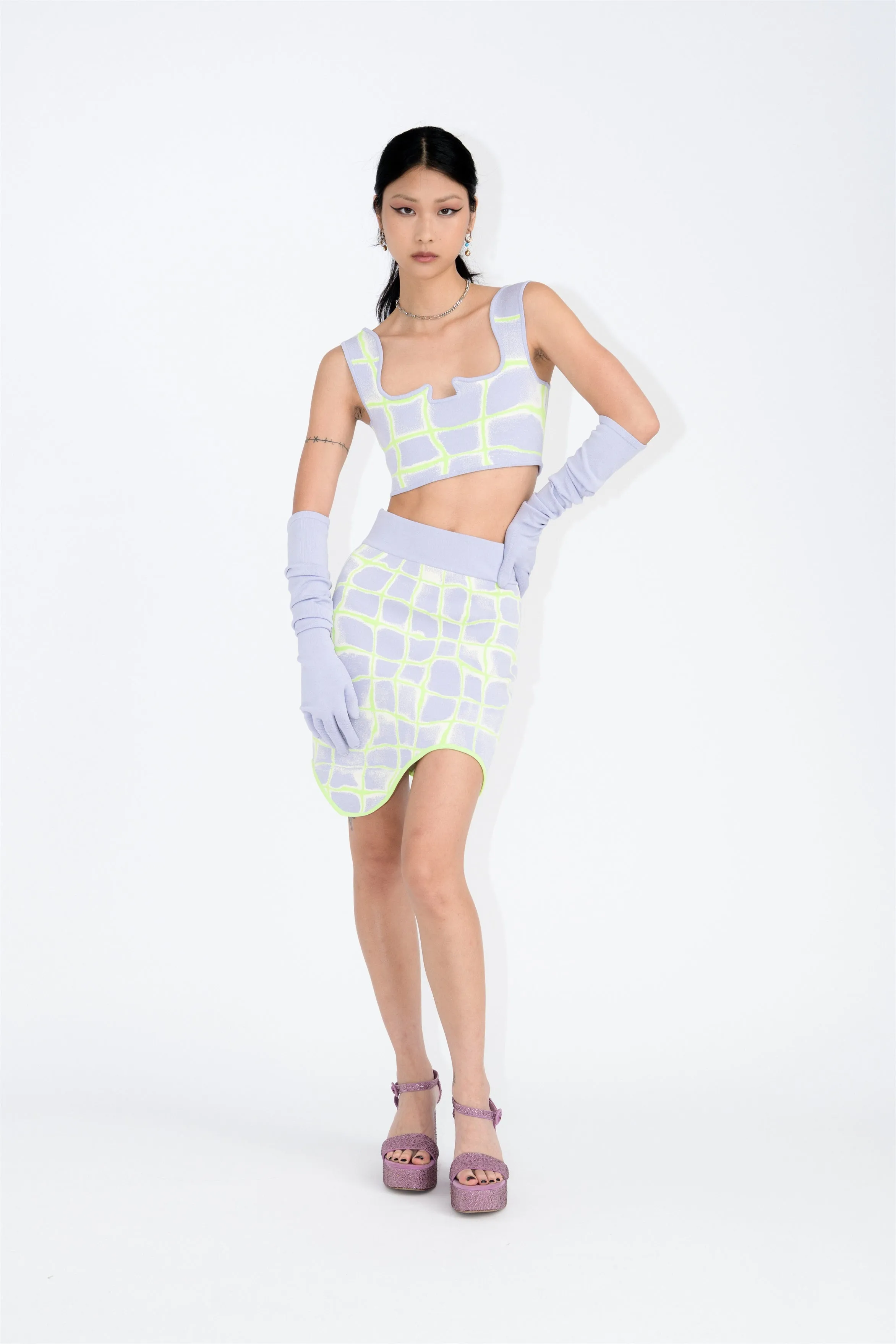 KATIE WAVY MINI SKIRT Thermal Regulating Move Comfort