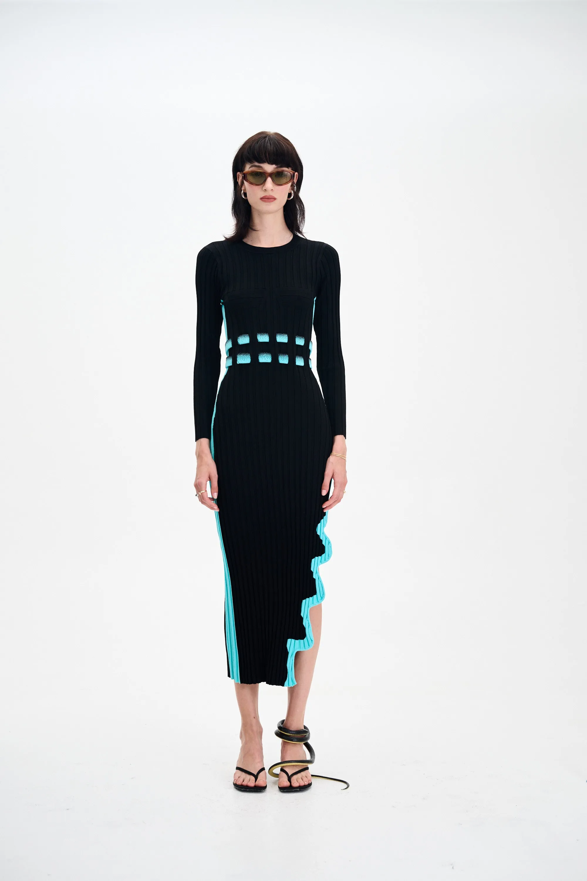 Day Ready ASTER LONG SLEEVE PLEATED DRESS