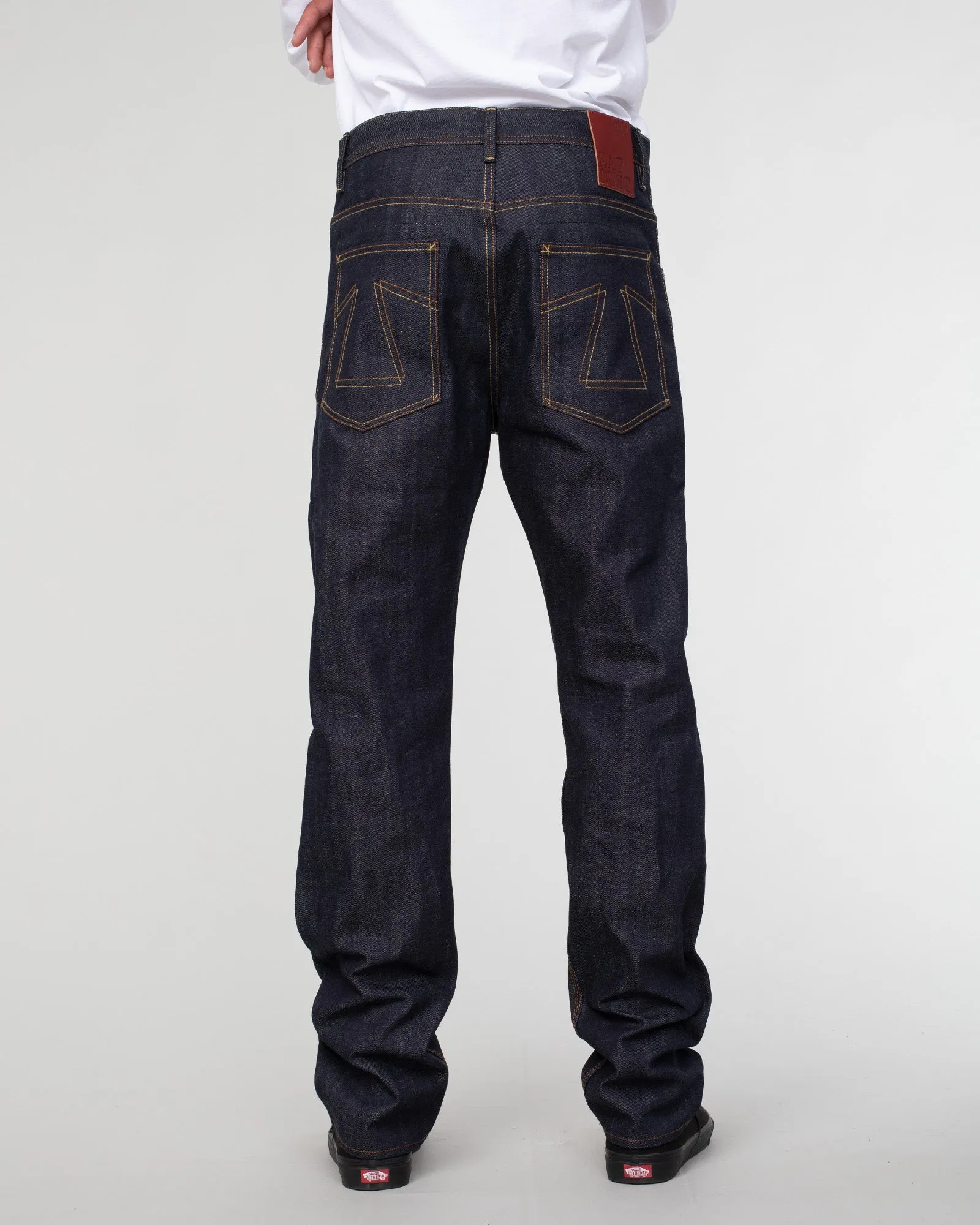 FIT 73 Loose Tapered Selvedge Denim WaterproofTechnology Multi Panel Construction