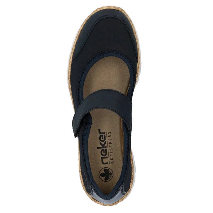 Freedom Fit Womens Rieker Nikita 99 in Pazifik/Marine/Schwarz