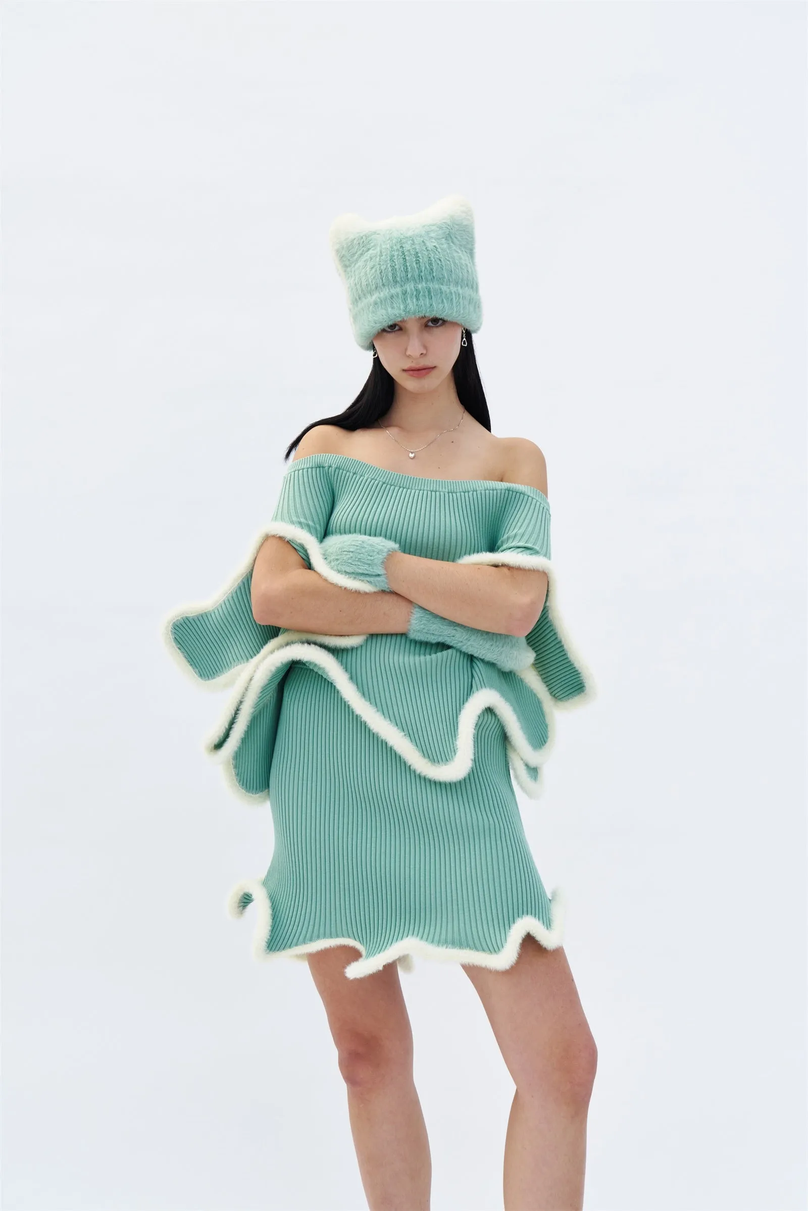 DORI 3D WAVY MINI SKIRT Sport Ready Comfy Motion