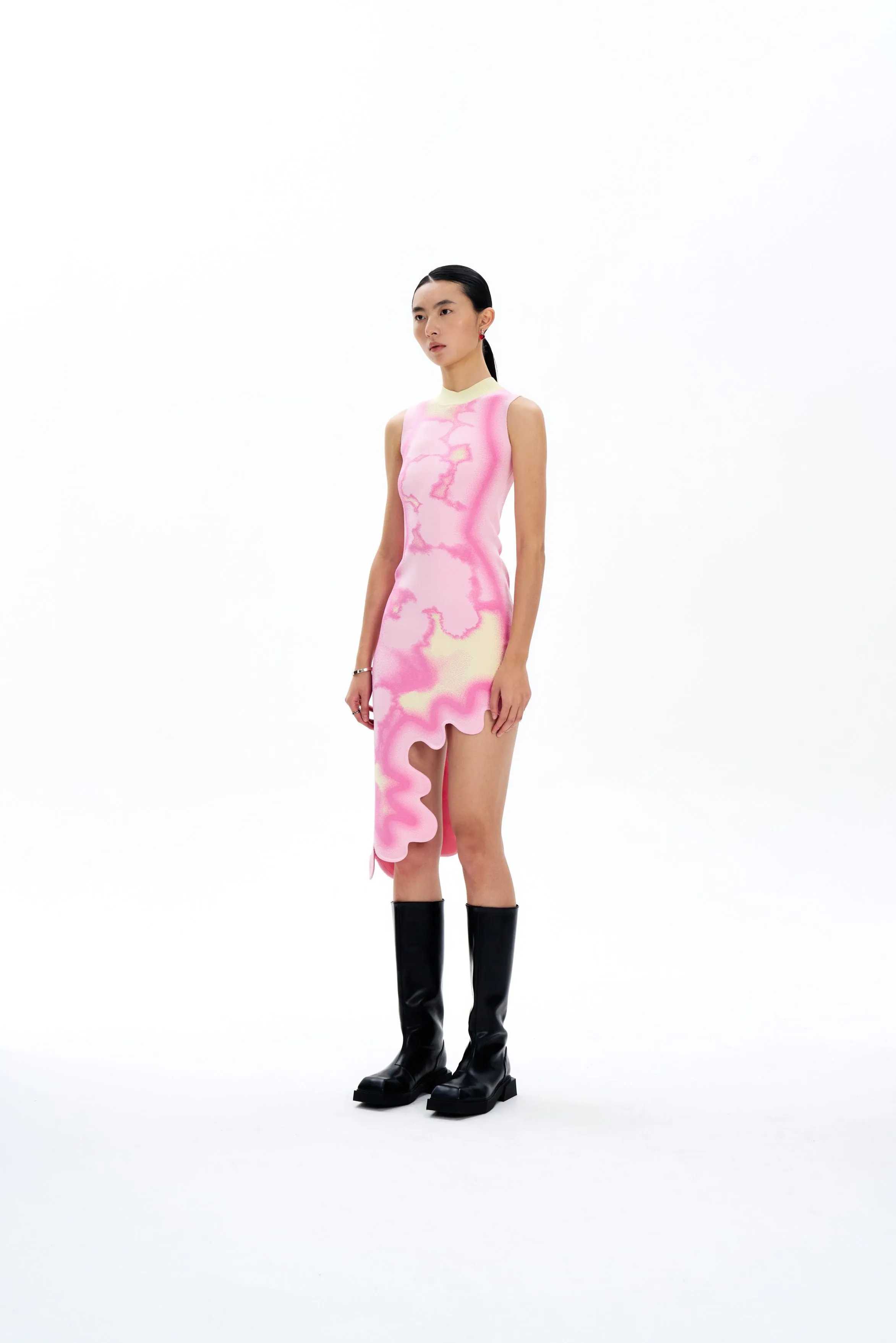 Timeless Wearable garden wedding BROOKLYN TIE-DYE WAVY DRESS