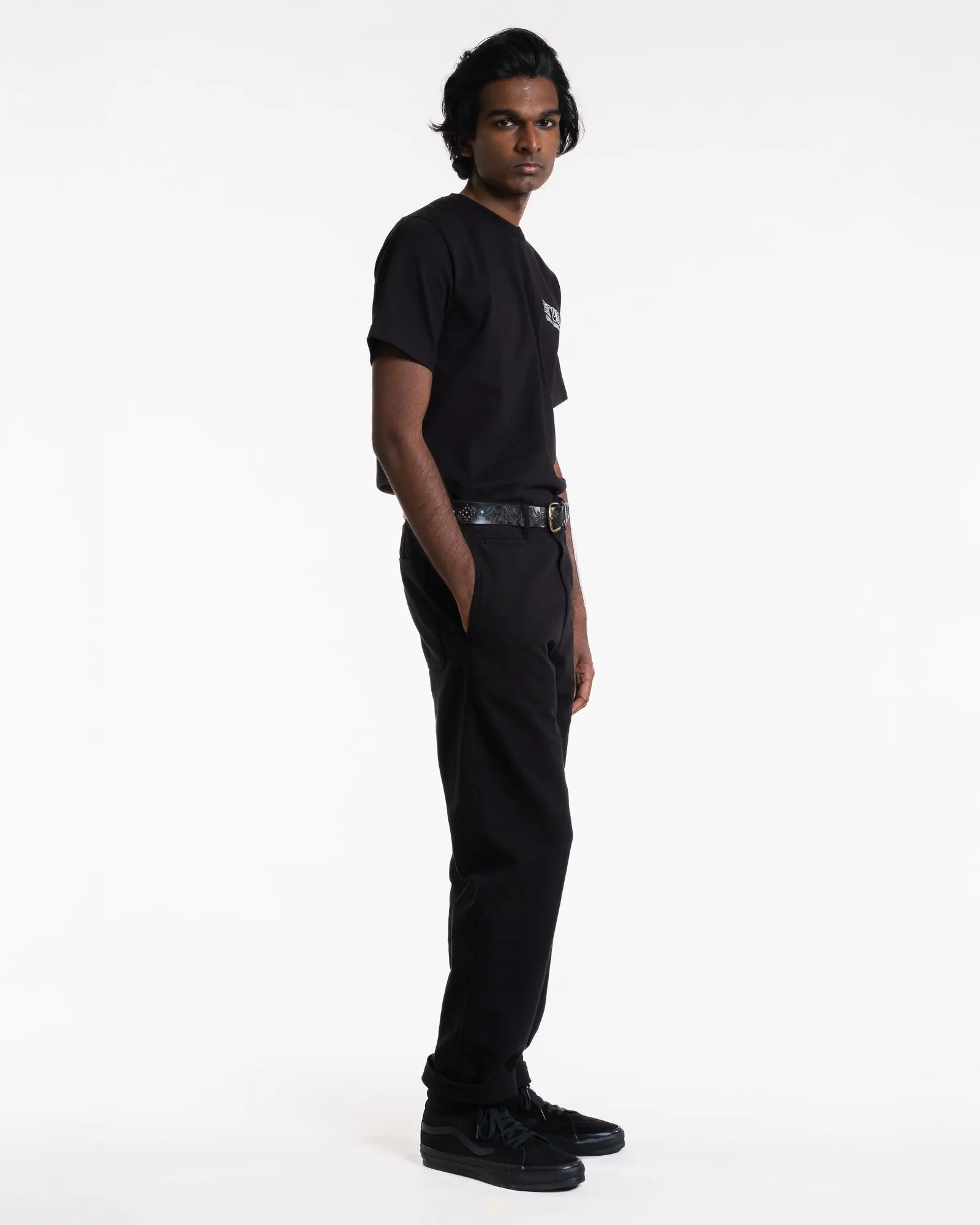 Service Chino Garage Cotton Black Urban Flex