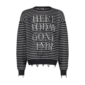 Layered Knit Style HERE TODAY GONE TMR KNITTED SWEATER