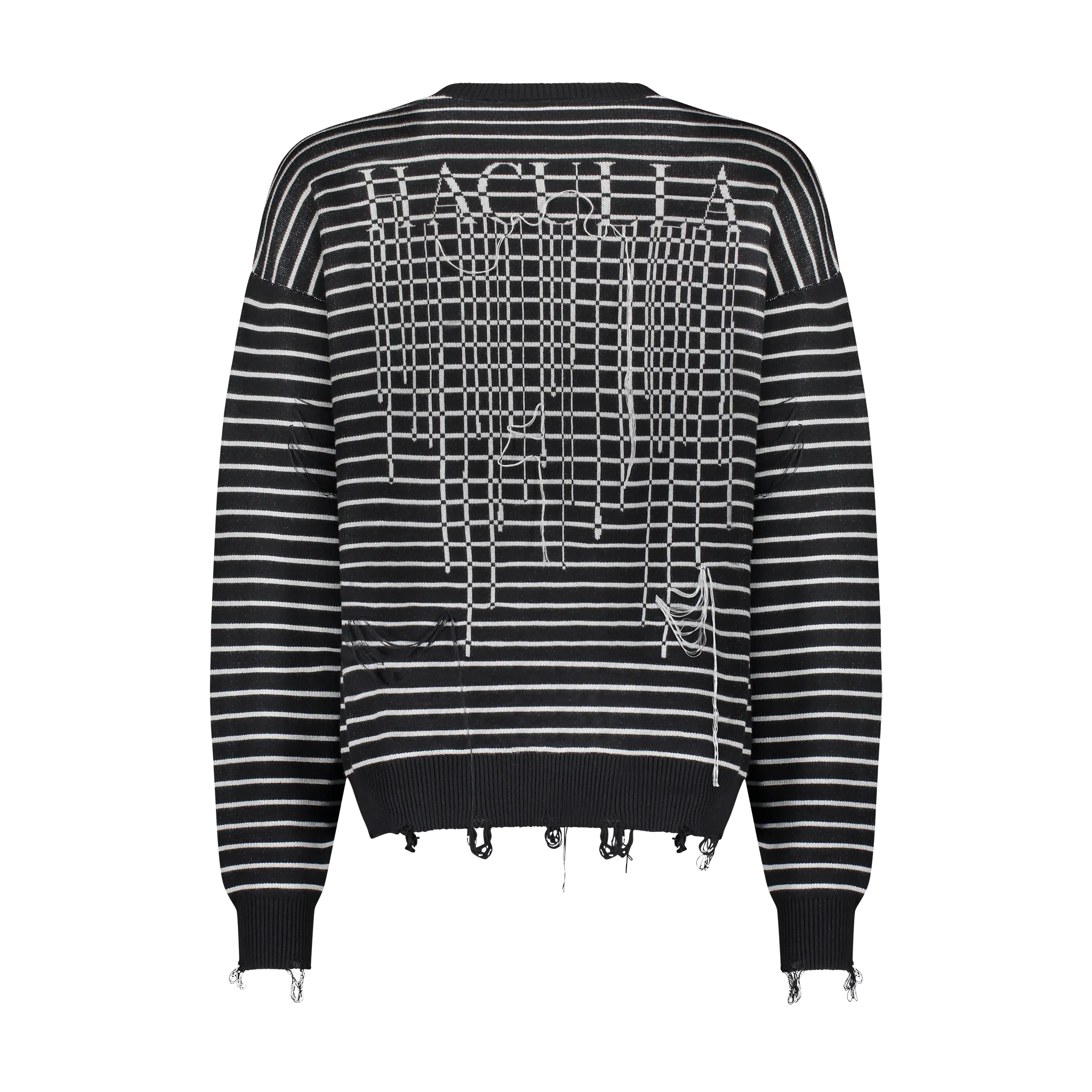 Thermal Lock Stitching Cozy Fleece HERE TODAY GONE TMR KNITTED SWEATER