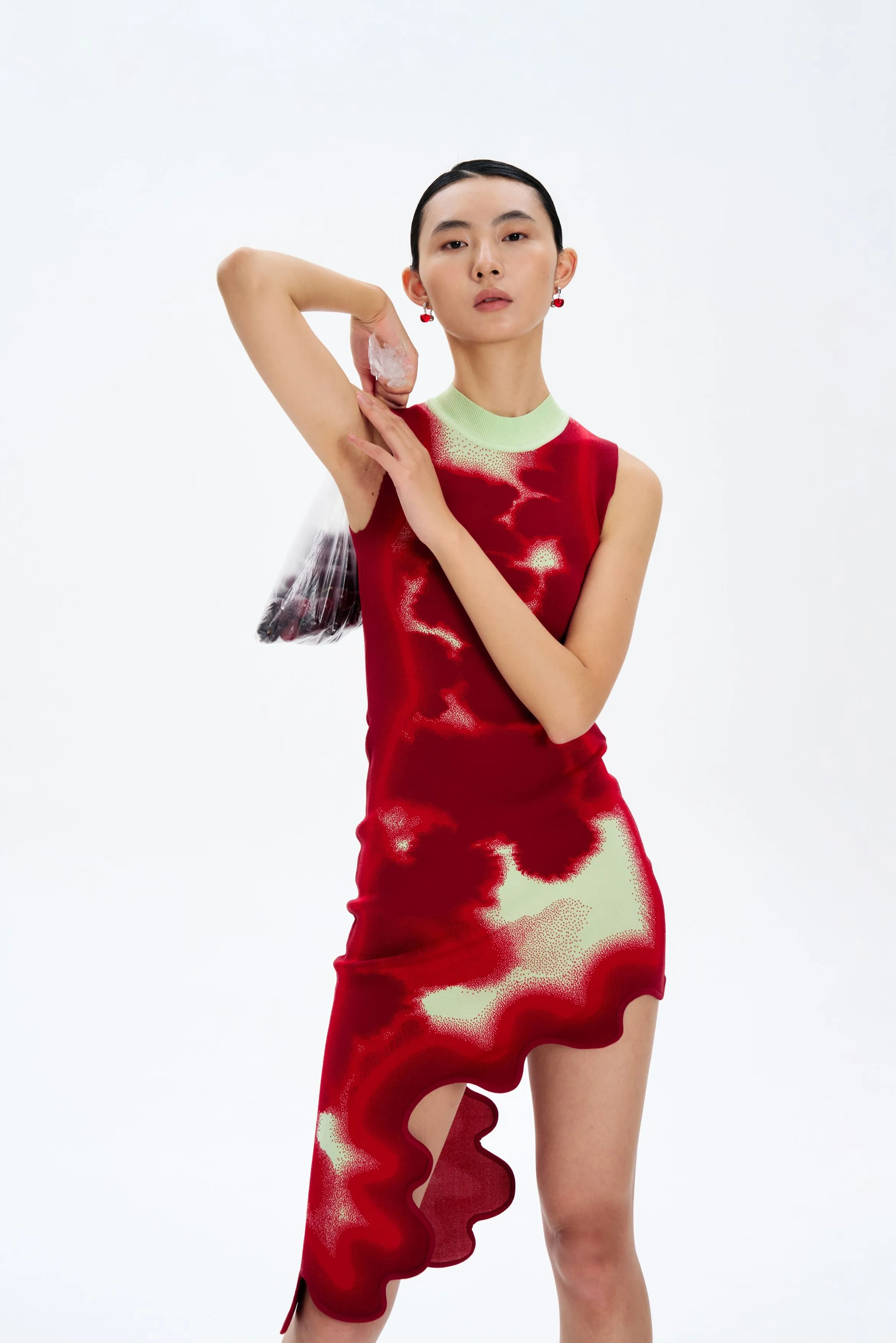 BROOKLYN TIE-DYE WAVY DRESS Pure Shape