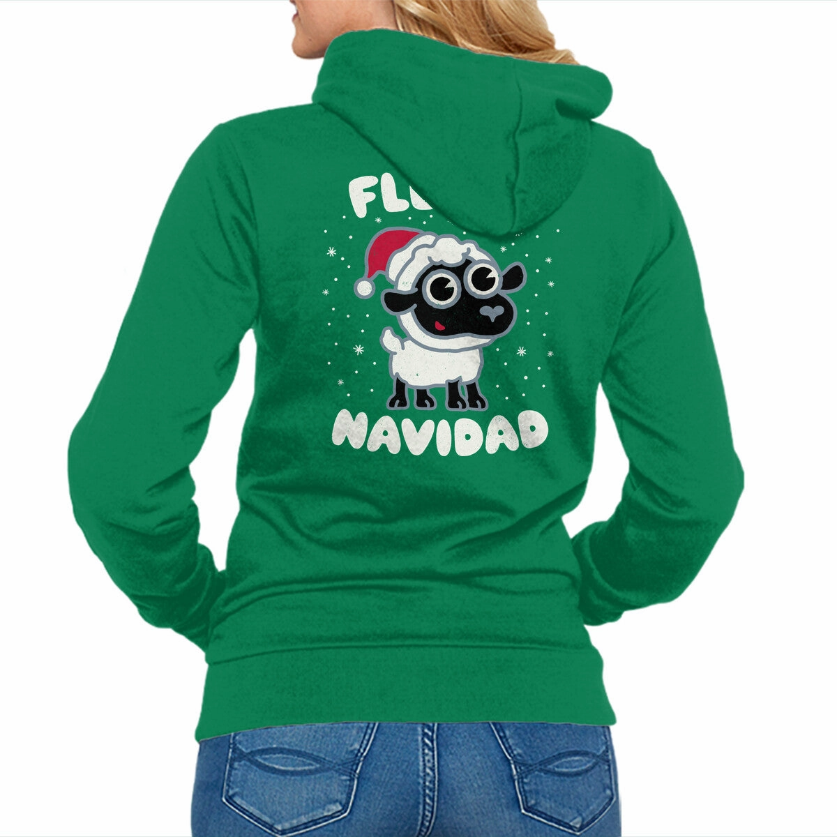 Fleece Navidad Casual Hoodie All Day Wear