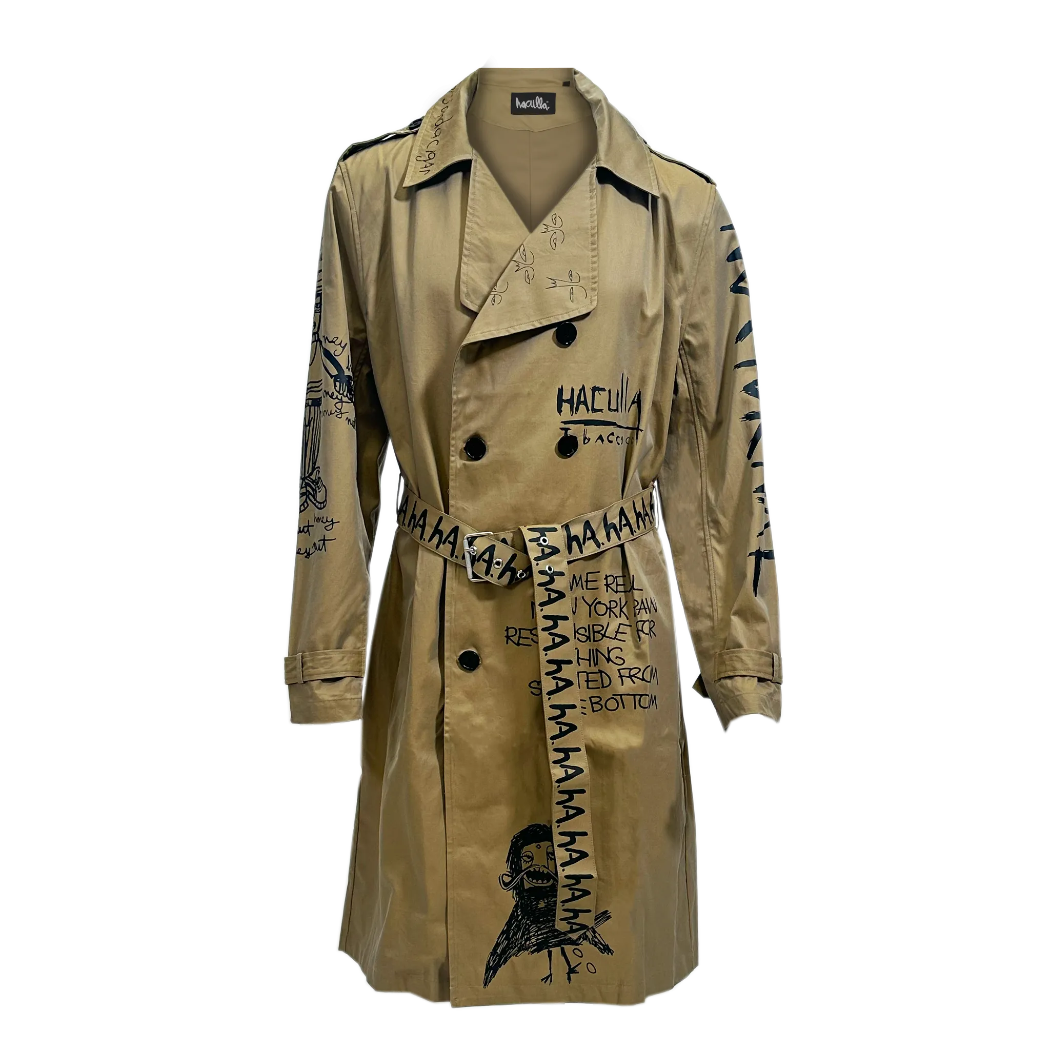 THERES NO FUTURE FOR YOU TRENCH Non Iron Fabric Tech