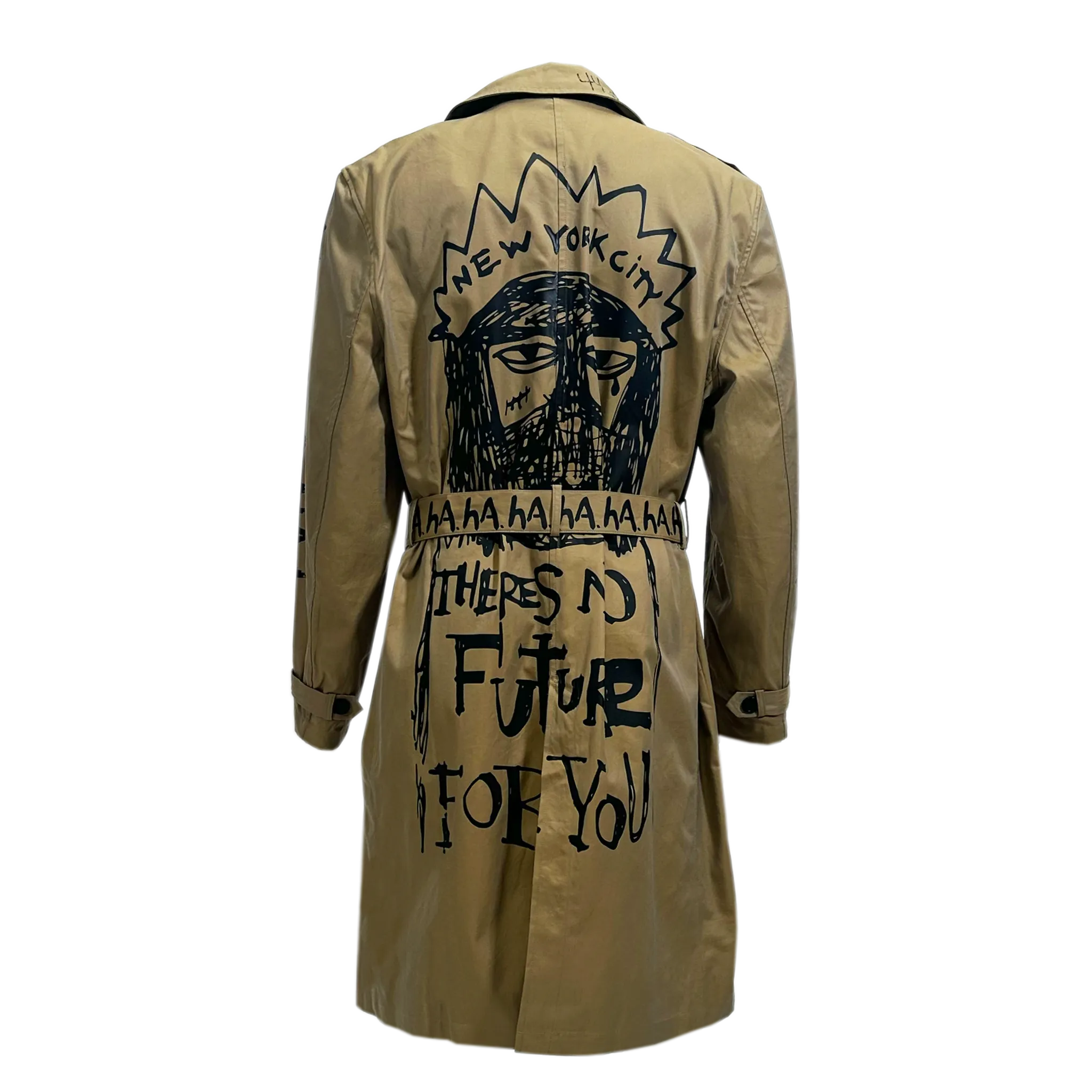 Classic Fit Quick Access Hidden Pockets THERES NO FUTURE FOR YOU TRENCH