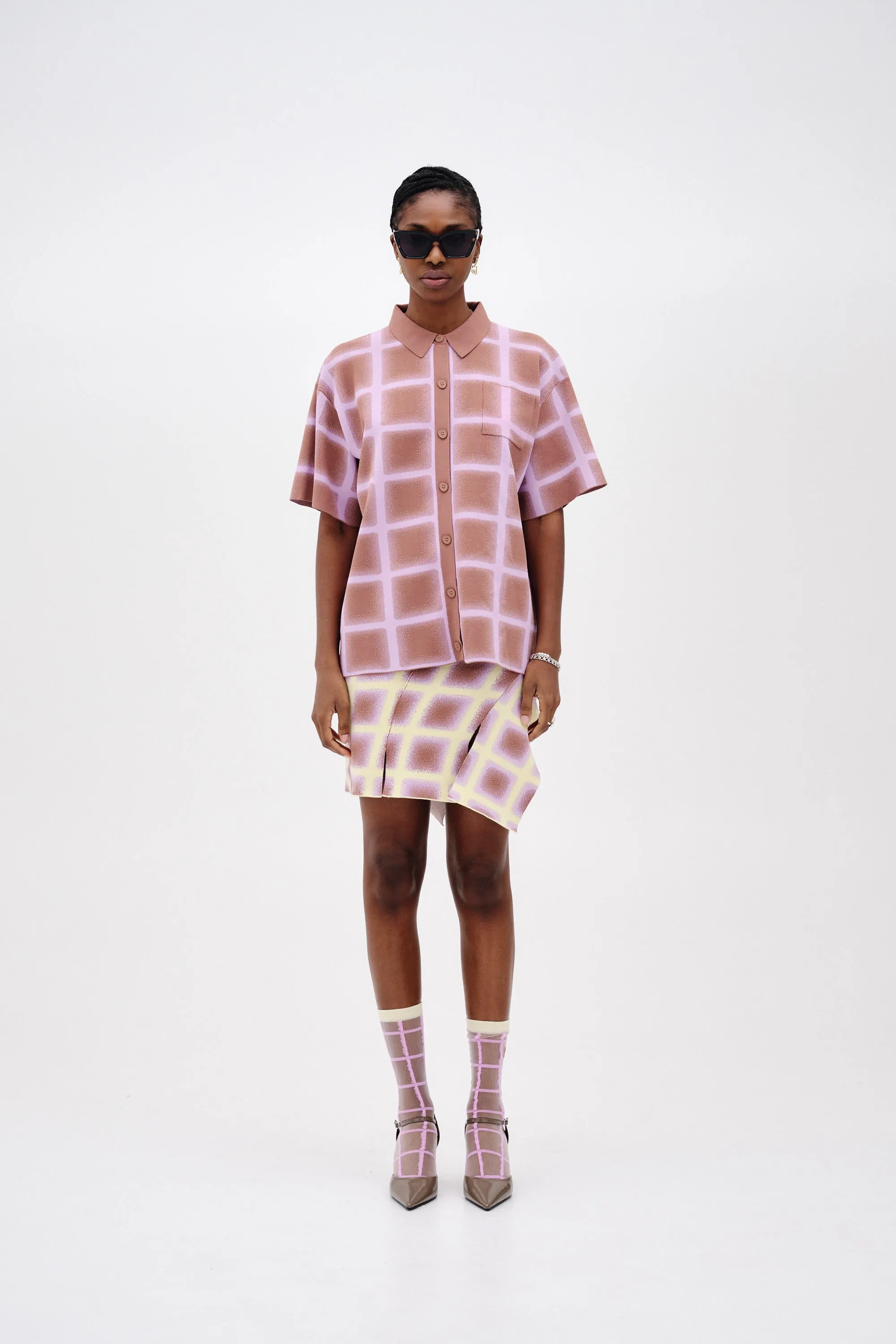 SHEBA MINI PLAID SKIRT Flexible Performance Wear