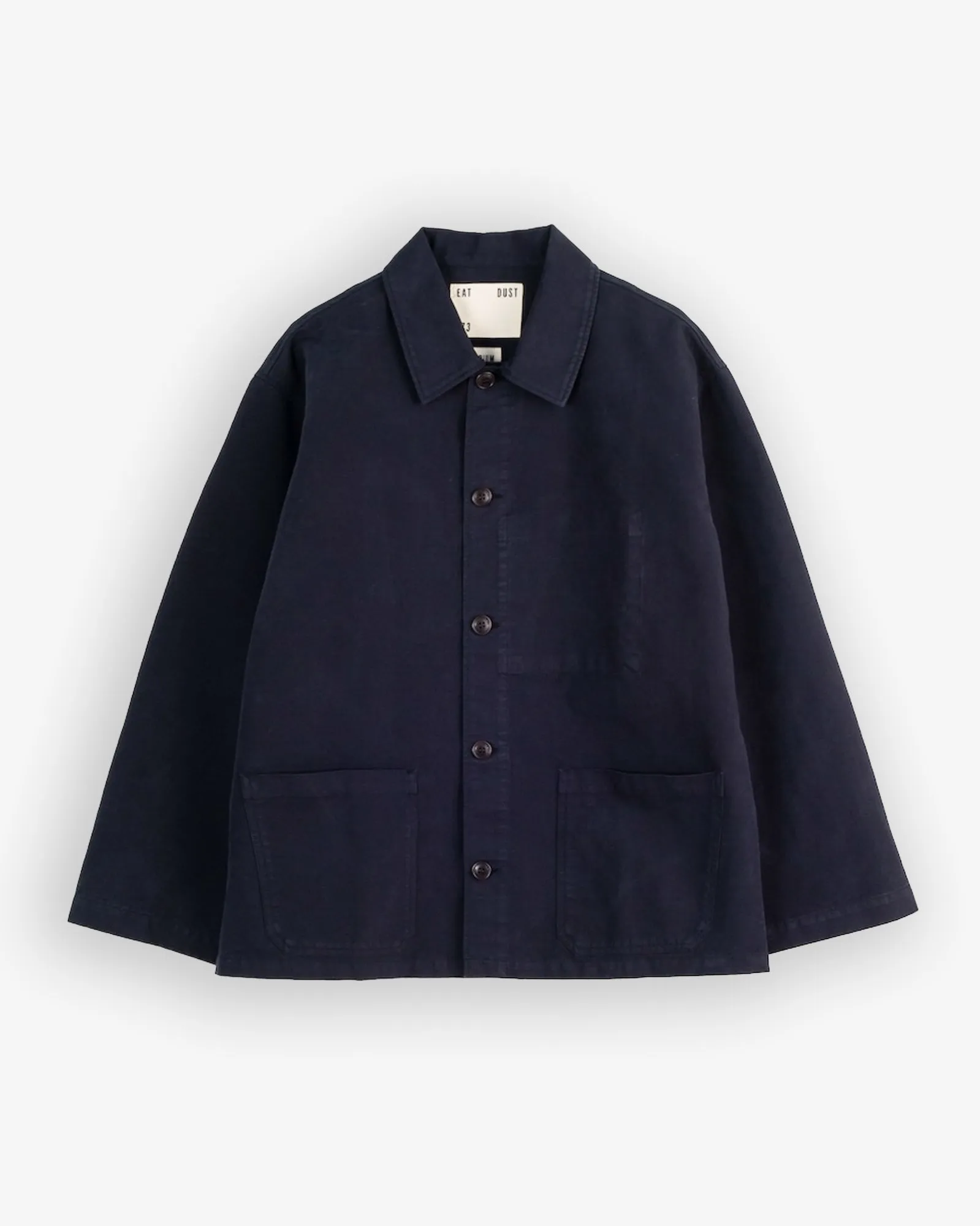 Coach Jacket Nebraska Cotton Inkt Blue Timeless Piece Simple Urban Layer