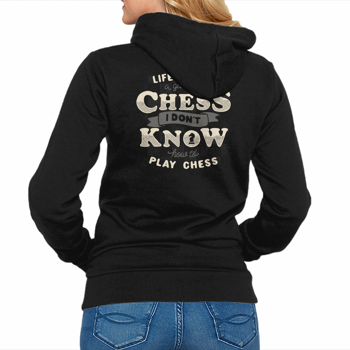 Mesh Lining Cozy Wearable Game Of Chess