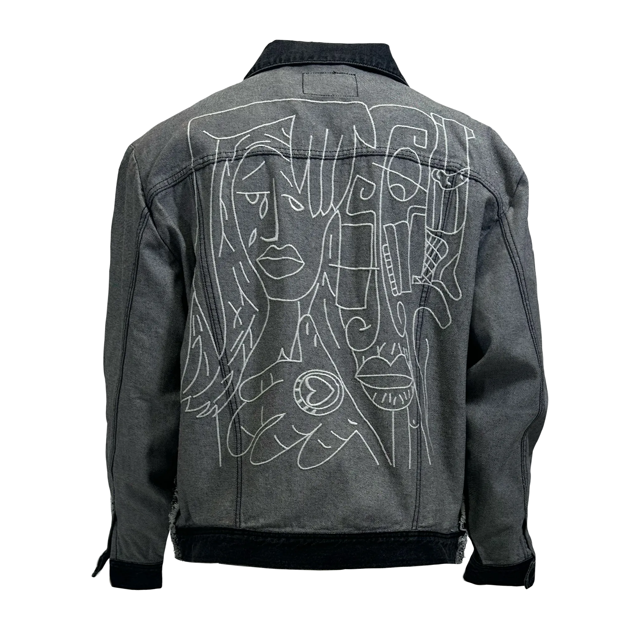 GUY AND HIS GUN DENIM JACKET Flexible Articulated Elbows