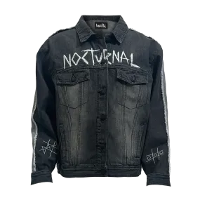 color block Durable Outer Layer GUY AND HIS GUN DENIM JACKET