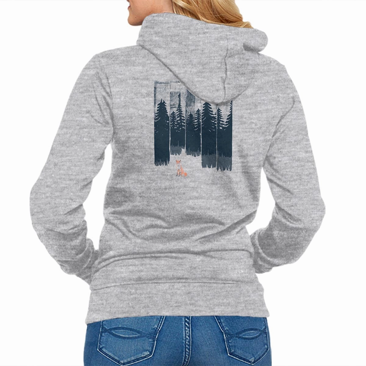 Fox In the Wild Cold Weather Look Herringbone