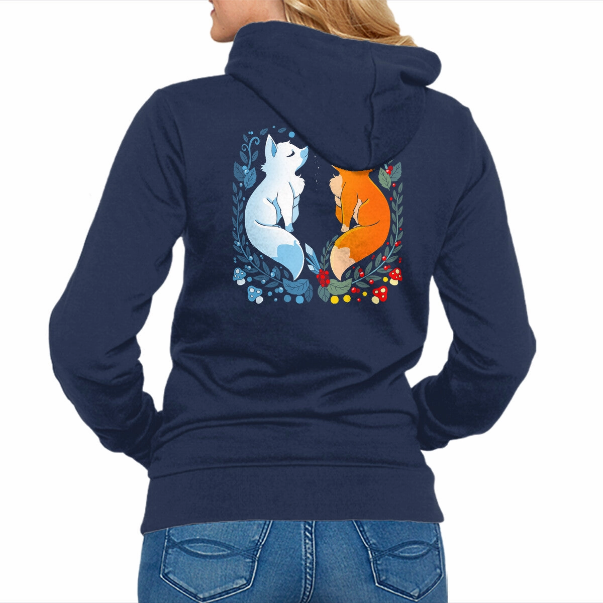 Foxes Seasons Drawstring Hood Product improvement