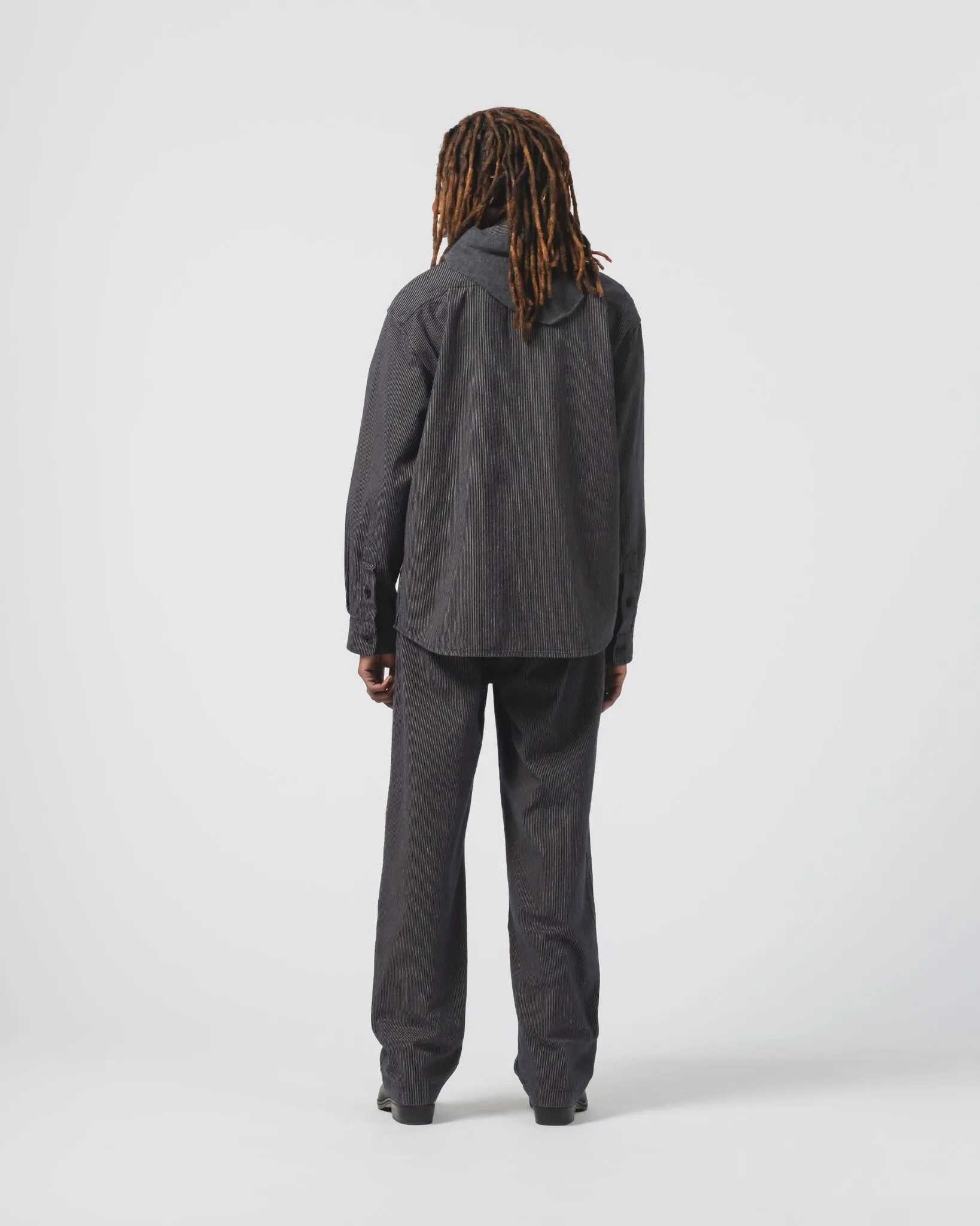 Frisco Chino Boro Stripes Navy/Ecru Sport Fit All Fit