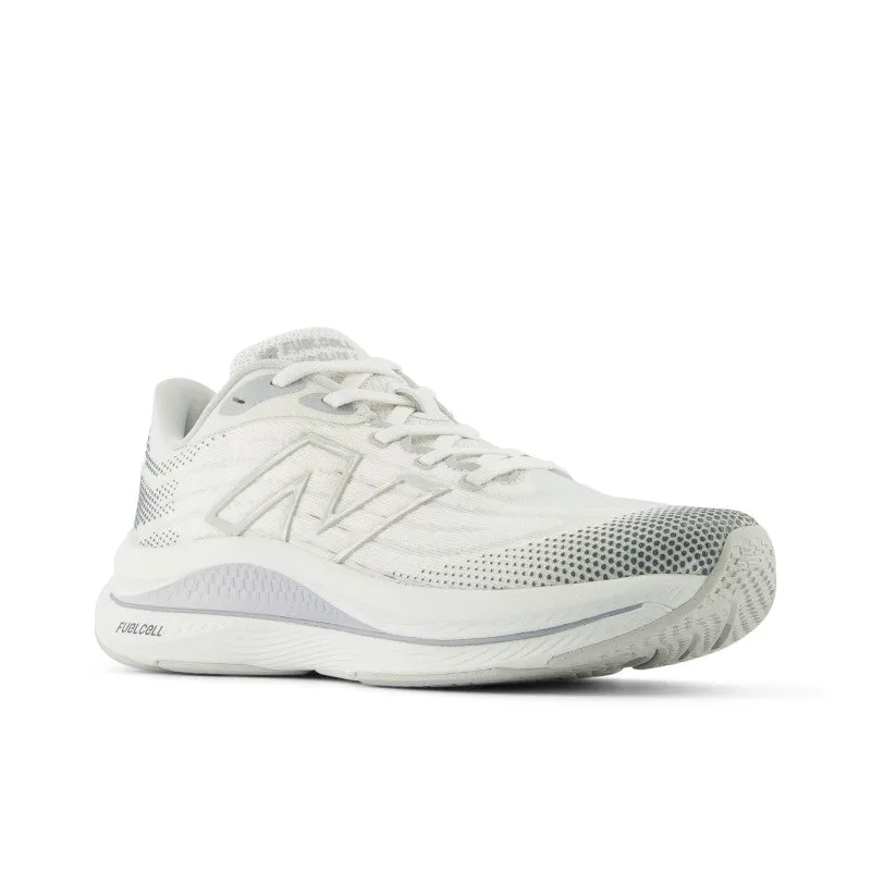 Secure Lace Loops FuelCell Walker Elite - White with Grey Matter - Women's