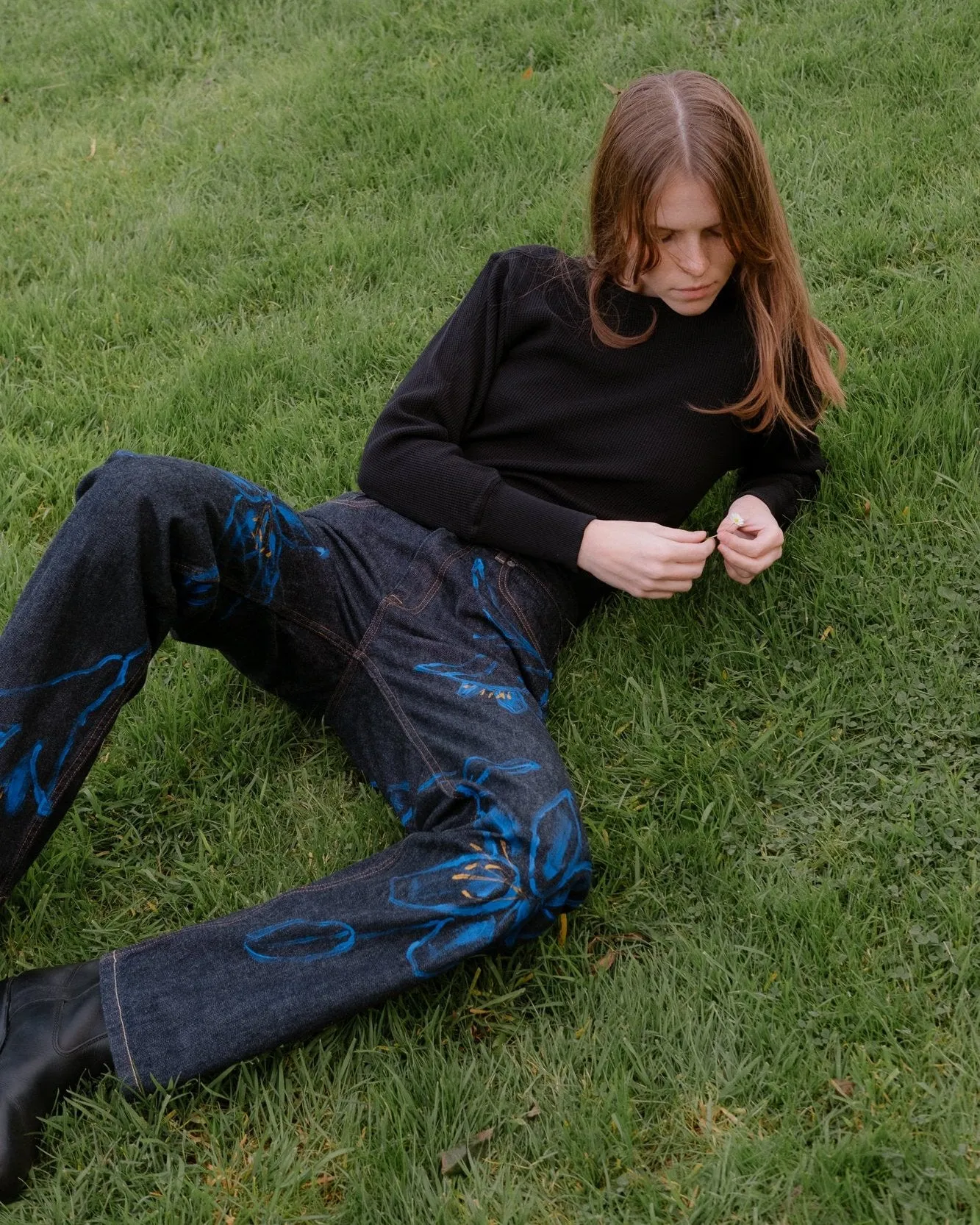 Stretching Fit x Katie Tomlinson ? Georgia Selvedge