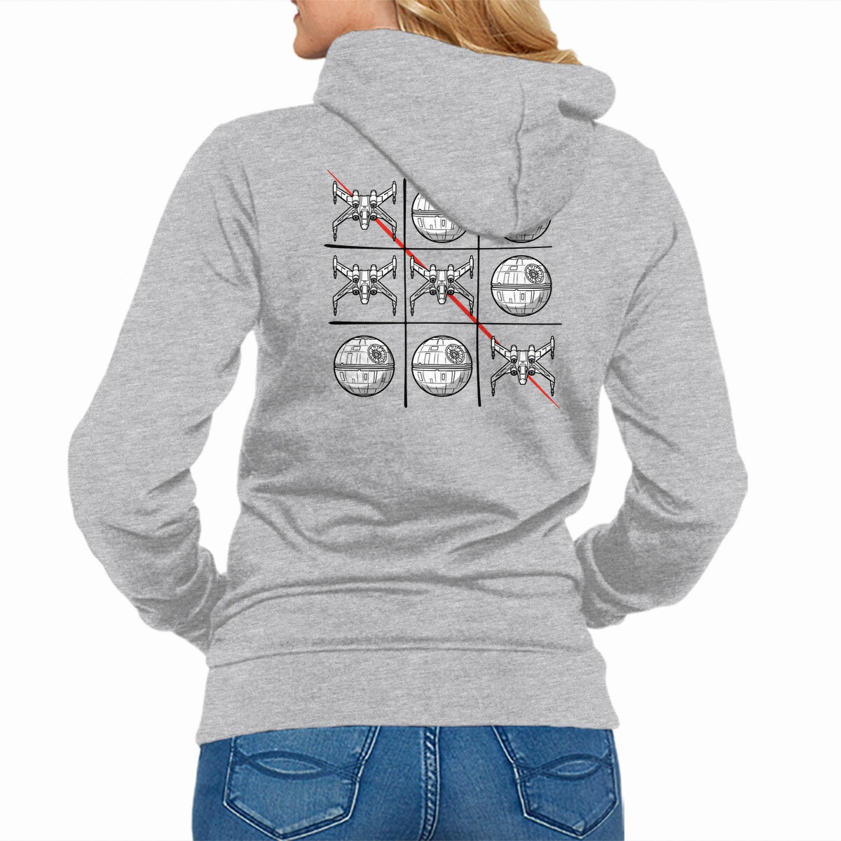 Galactic Tic Tac Toe Zippered Pocket
