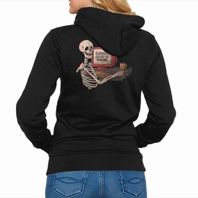 Game Over Skull Ribbed Hem formal party