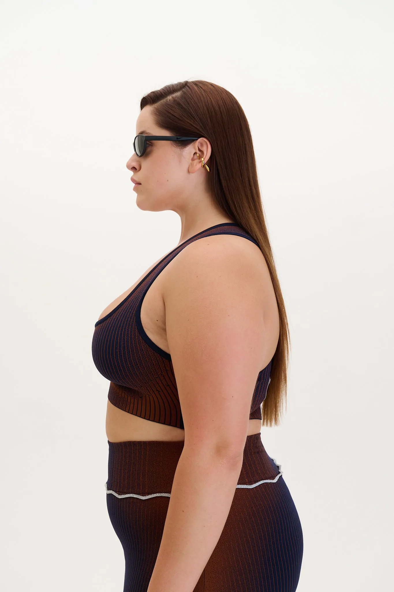 GEN 11 COMPRESSION SPORTS BRA Sheer Overlay Material Fade Resistant Treatment