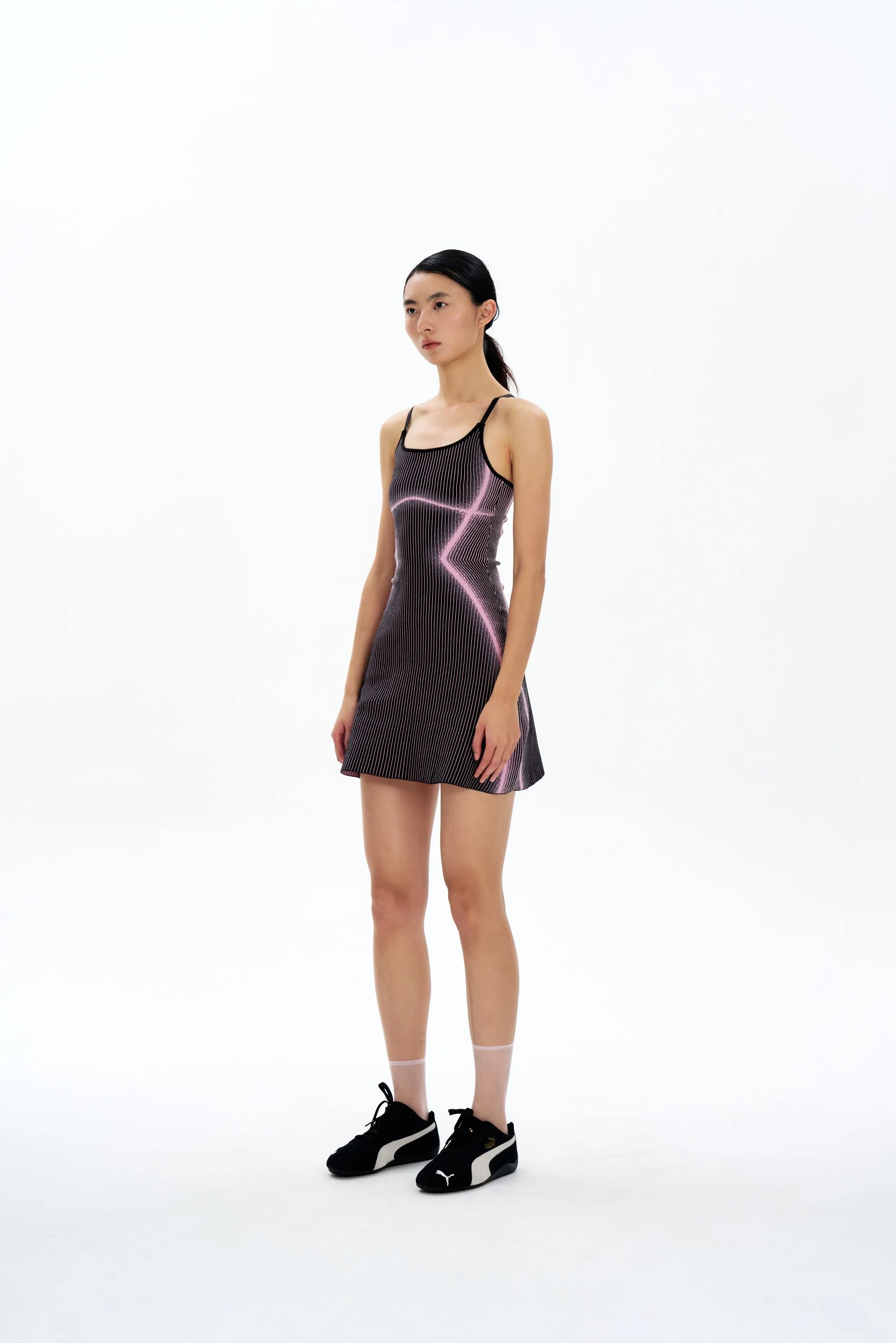 GEN 11 COMPRESSION TANK DRESS Breathable Style Shimmer-Finish