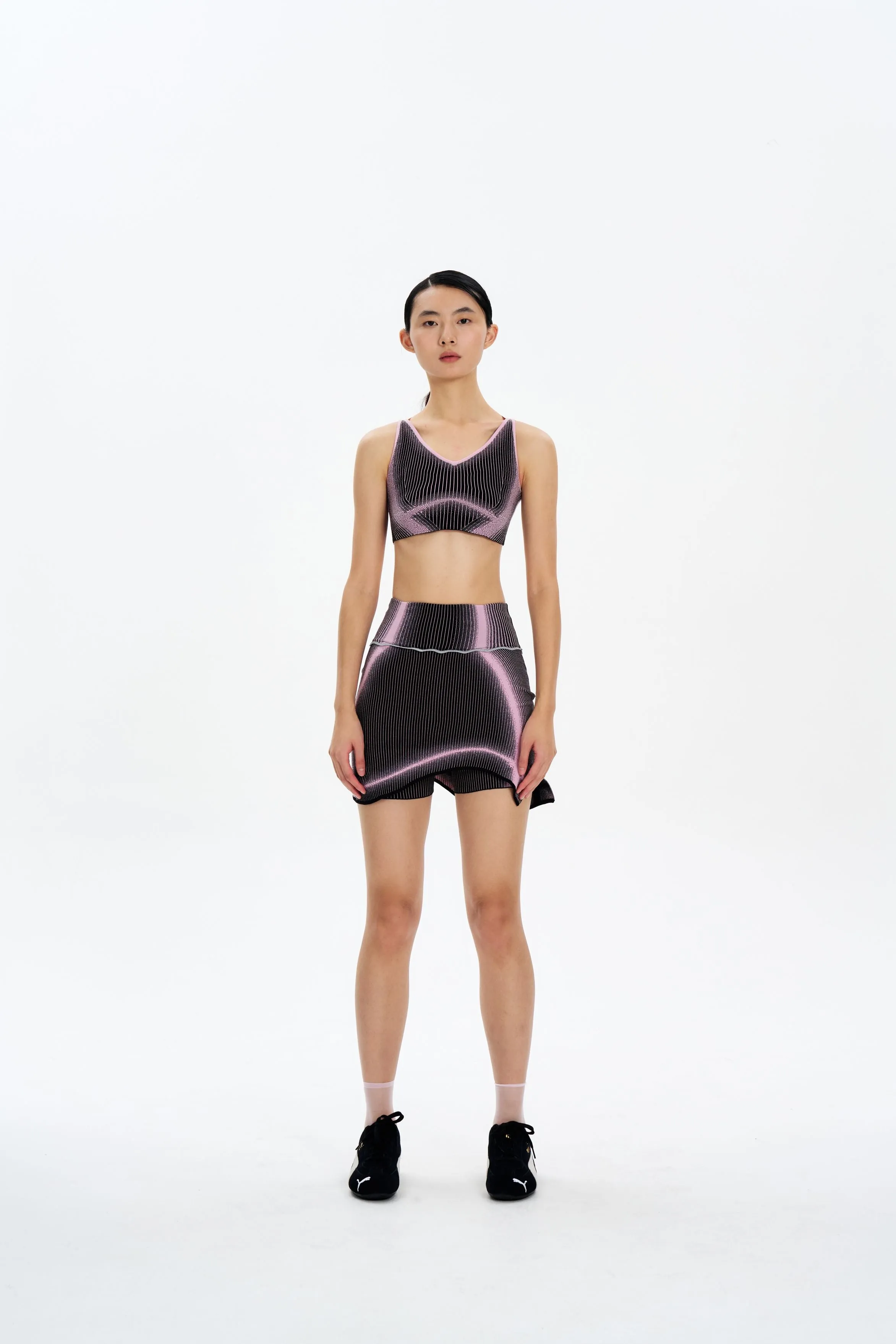 FlexibleKnees Comfy Fit GEN 11 COMPRESSION TENNIS SKORT