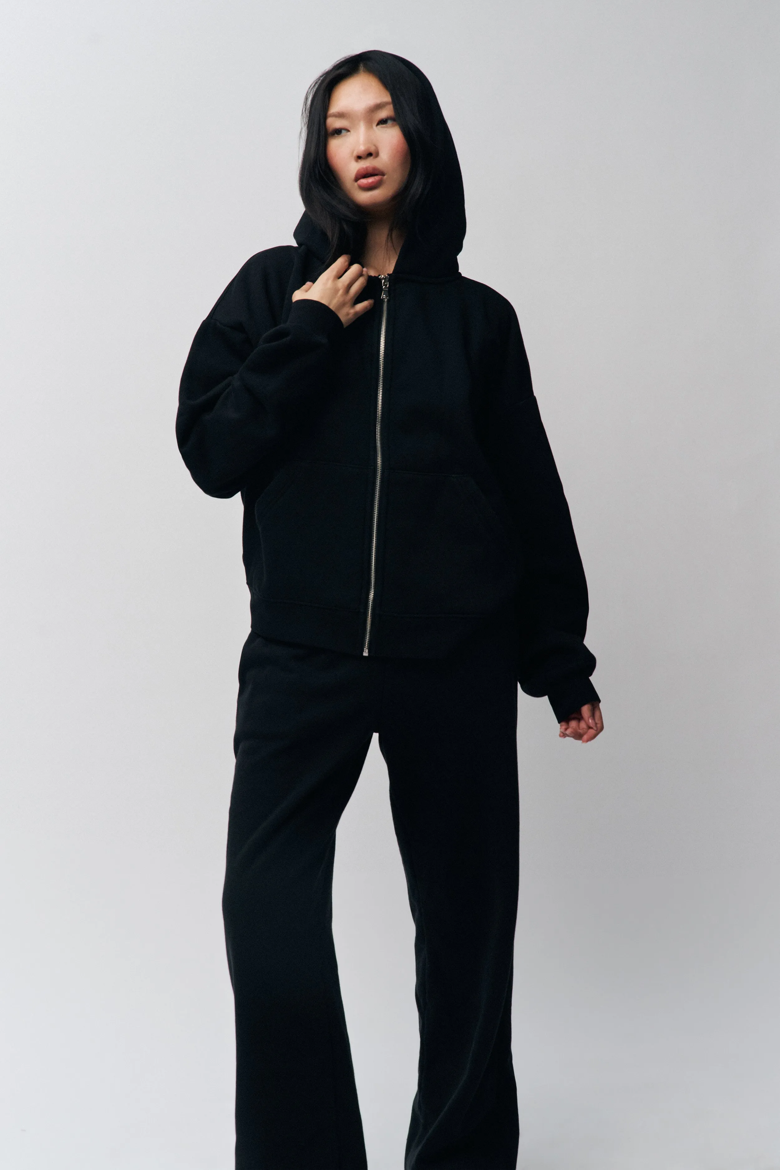 Zip Up Hoodie Comfy Fit