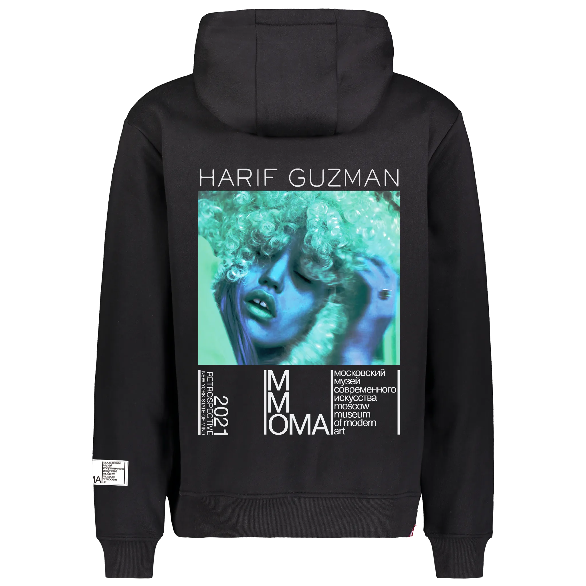 GEORGIA HOODIE BLACK Warthog like