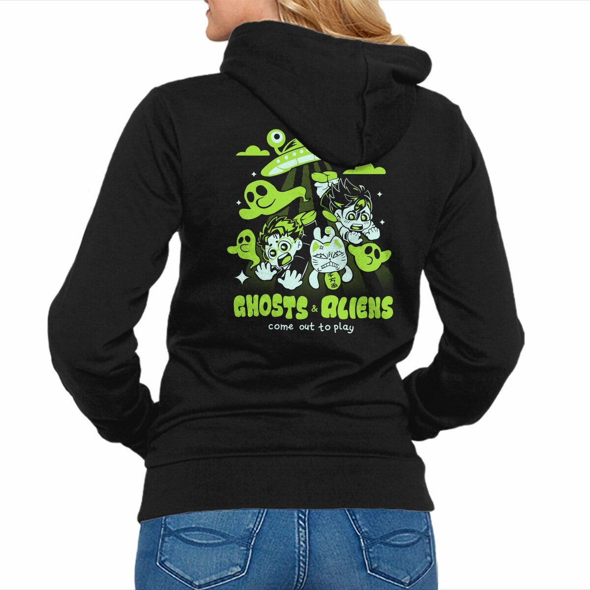 Hiking Suitable Trendy Wearable Ghosts And Aliens
