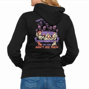 Ghosts and Cats Everywhere product group cooperation Cozy Hoodie Wear
