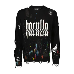 Winter Style Must-Have GLITCHED HACULLA KNITTED SWEATER