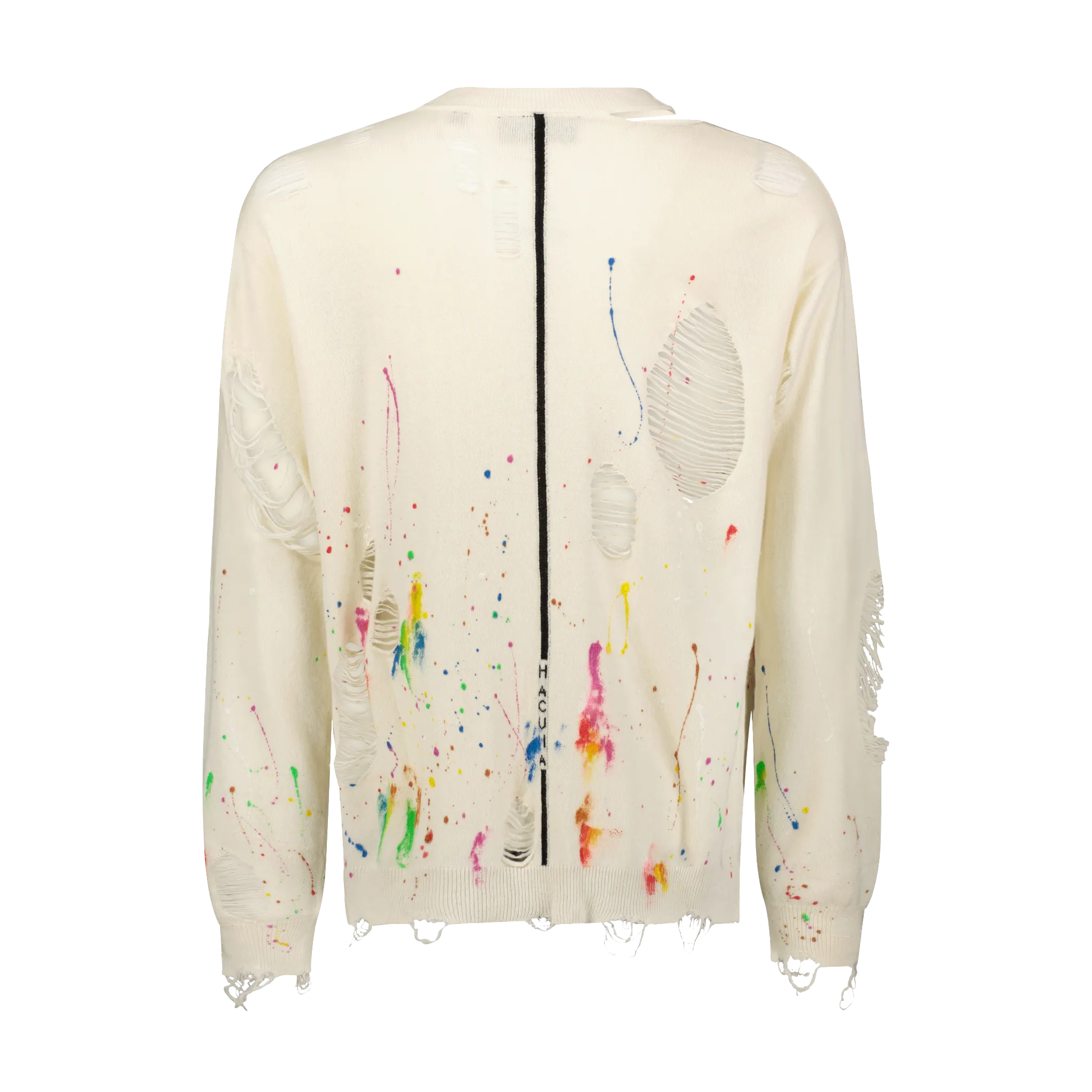 GLITCHED HACULLA KNITTED SWEATER Layered Chic