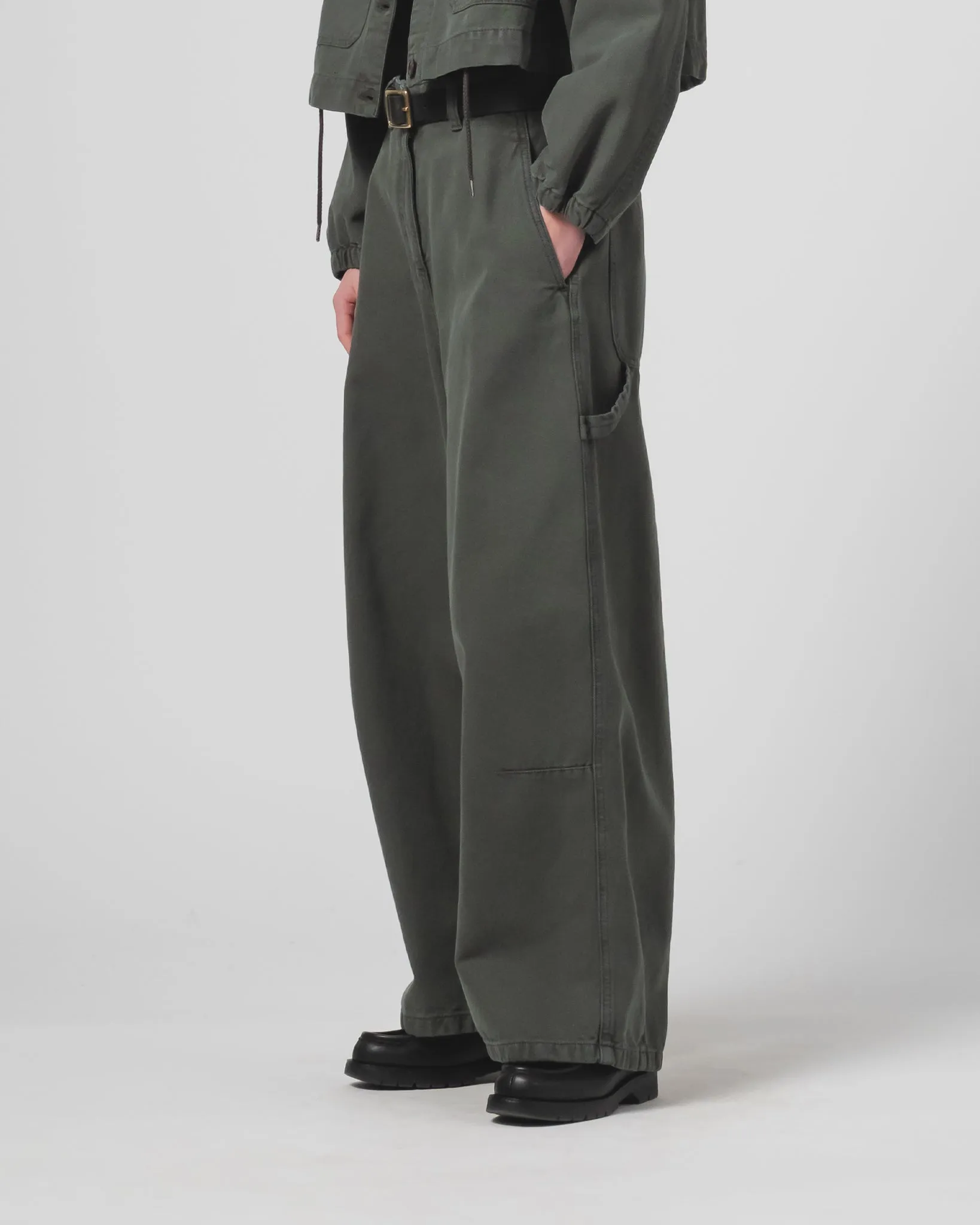 G.o.D Atlantide Chino Canvas Forest Green Casual Stretch Wear Comfort Control