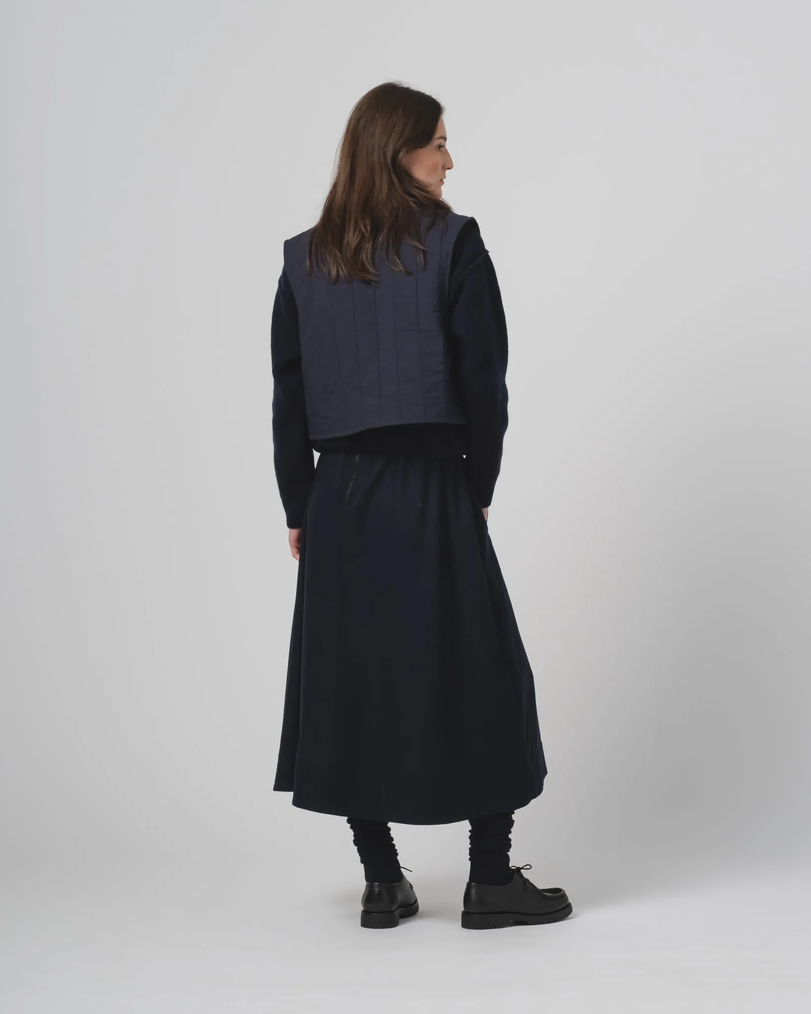 G.o.D Cork Vest Quilted Cotton Inkt Polarized Sun Protection