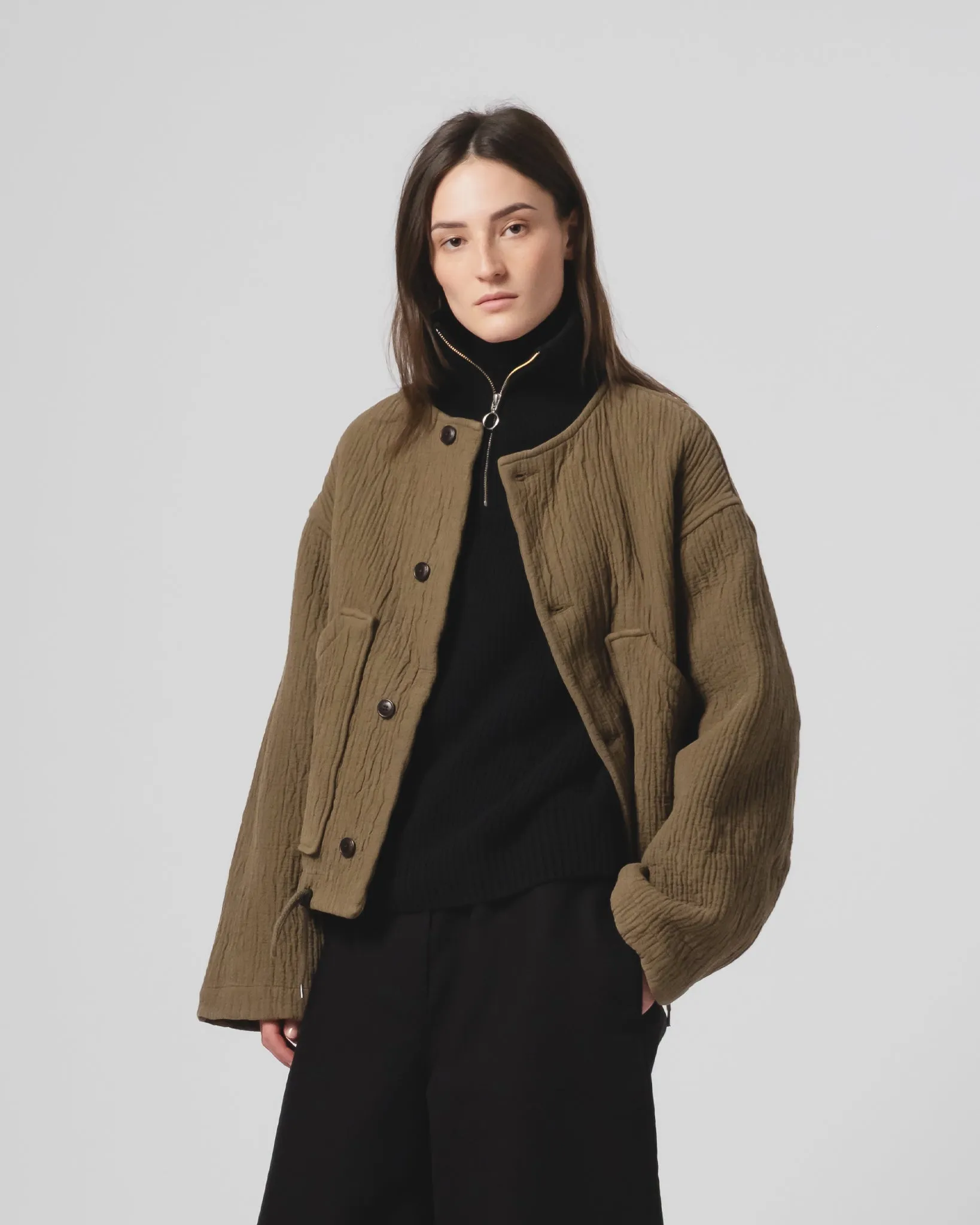 Travel Must Smart Casual Piece G.o.D Nuclear Jacket F Jord Jacquard Fossil Green