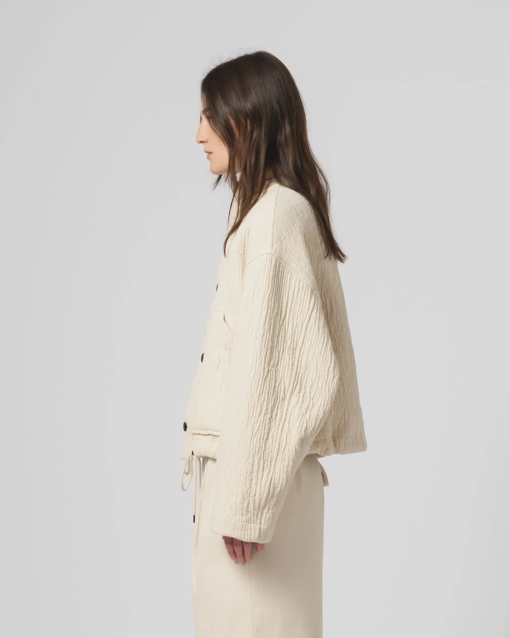 G.o.D Nuclear Jacket Fjord Jacquard Wheat Durable Water Repellent Finish Mark Style