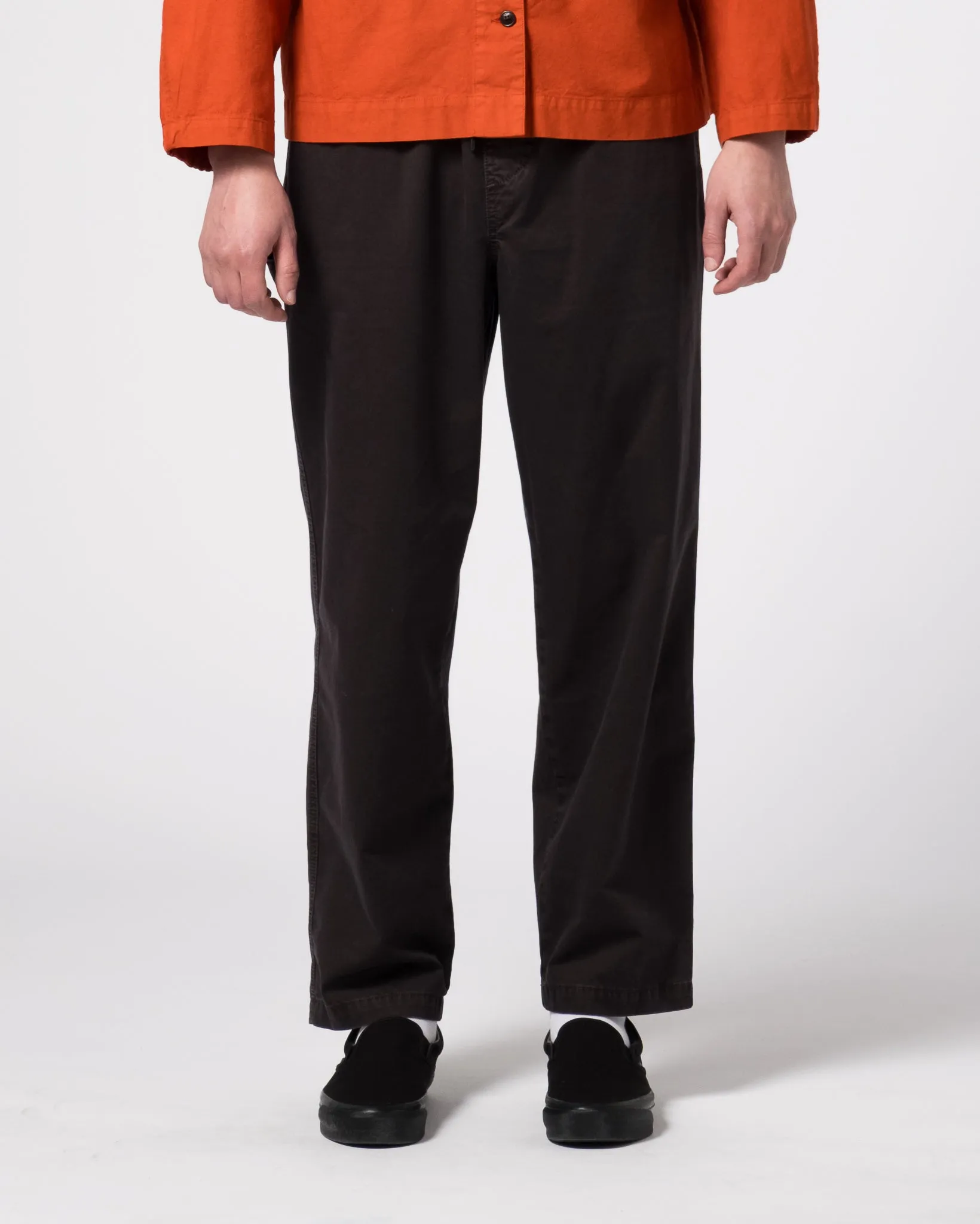 Distressed finish Freedom Move Gonz Pants Fine Broken Twill Asphalt