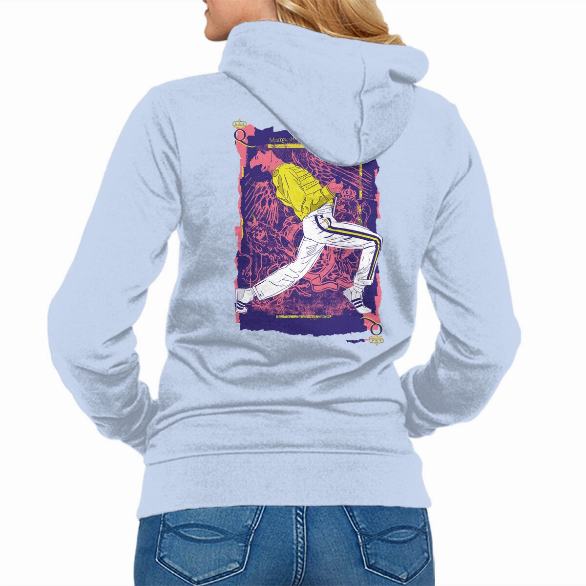 Freddie Basic Hoodie Bow Accents